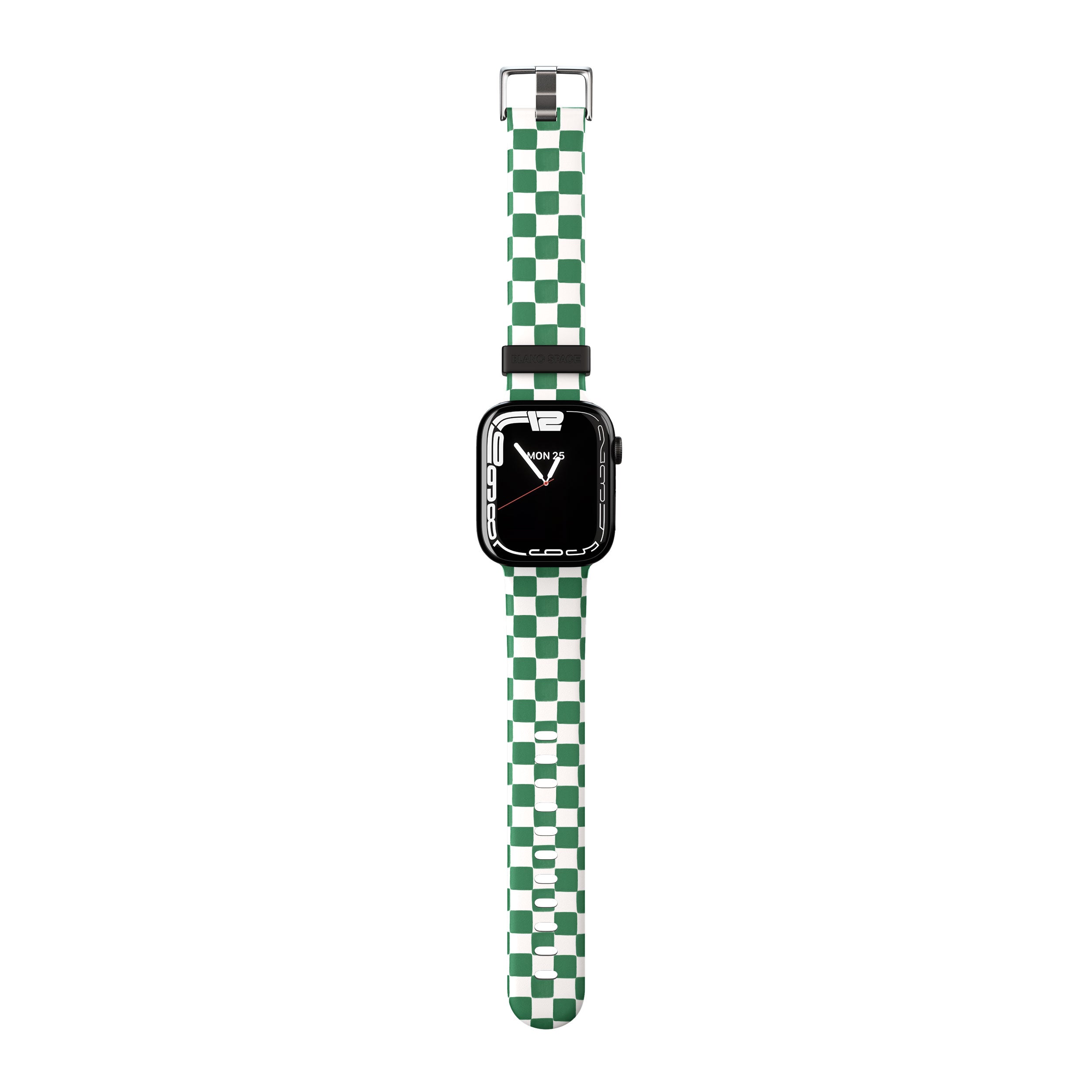 Green & White Checked Apple Watch Strap - 38mm / 40mm / 41mm