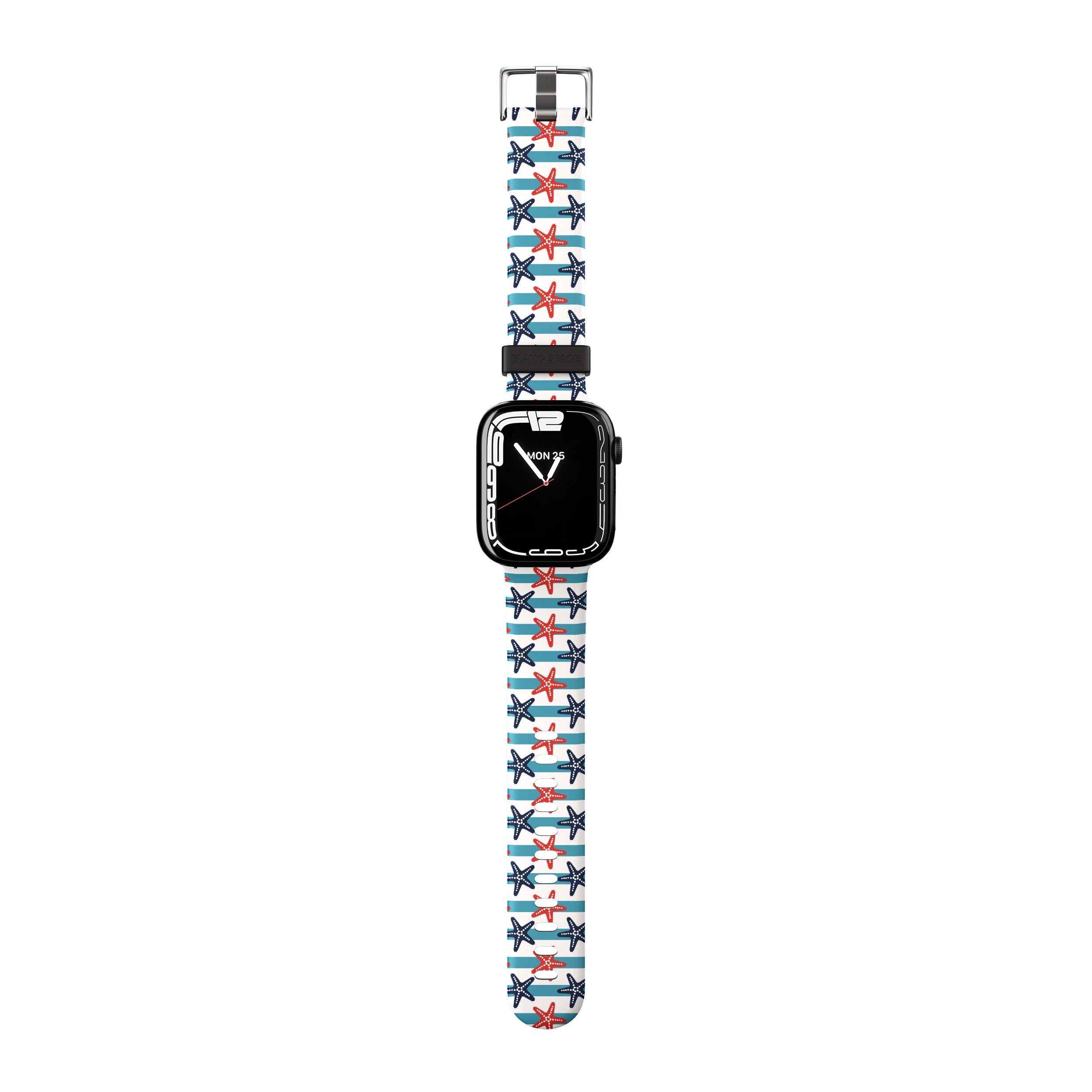 Nautical Starfish Stripe Apple Watch Strap - 38mm / 40mm / 41mm