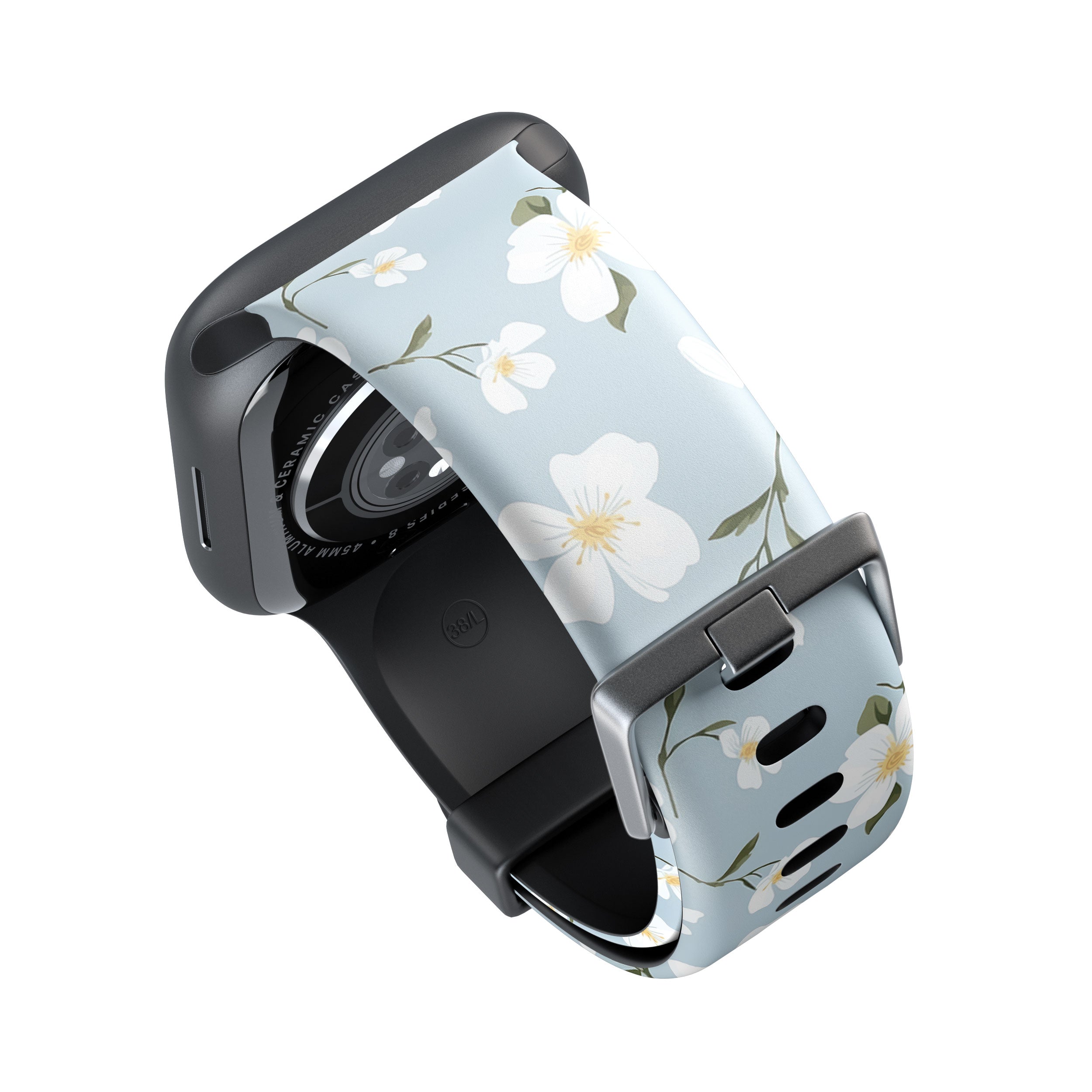 Soft White Blossoms Apple Watch Strap - 38mm / 40mm / 41mm
