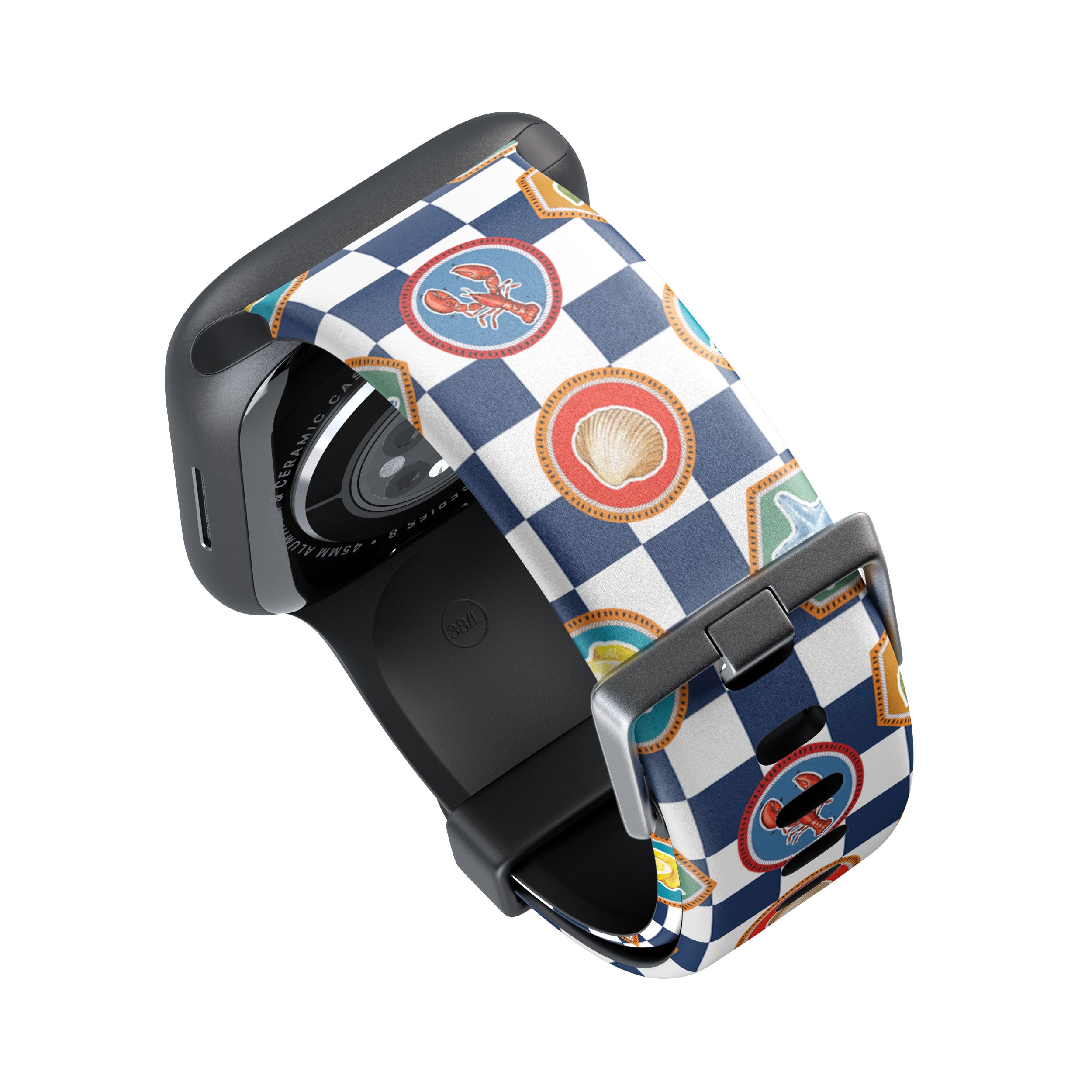 Coastal Check Pattern Apple Watch Strap - 38mm / 40mm / 41mm