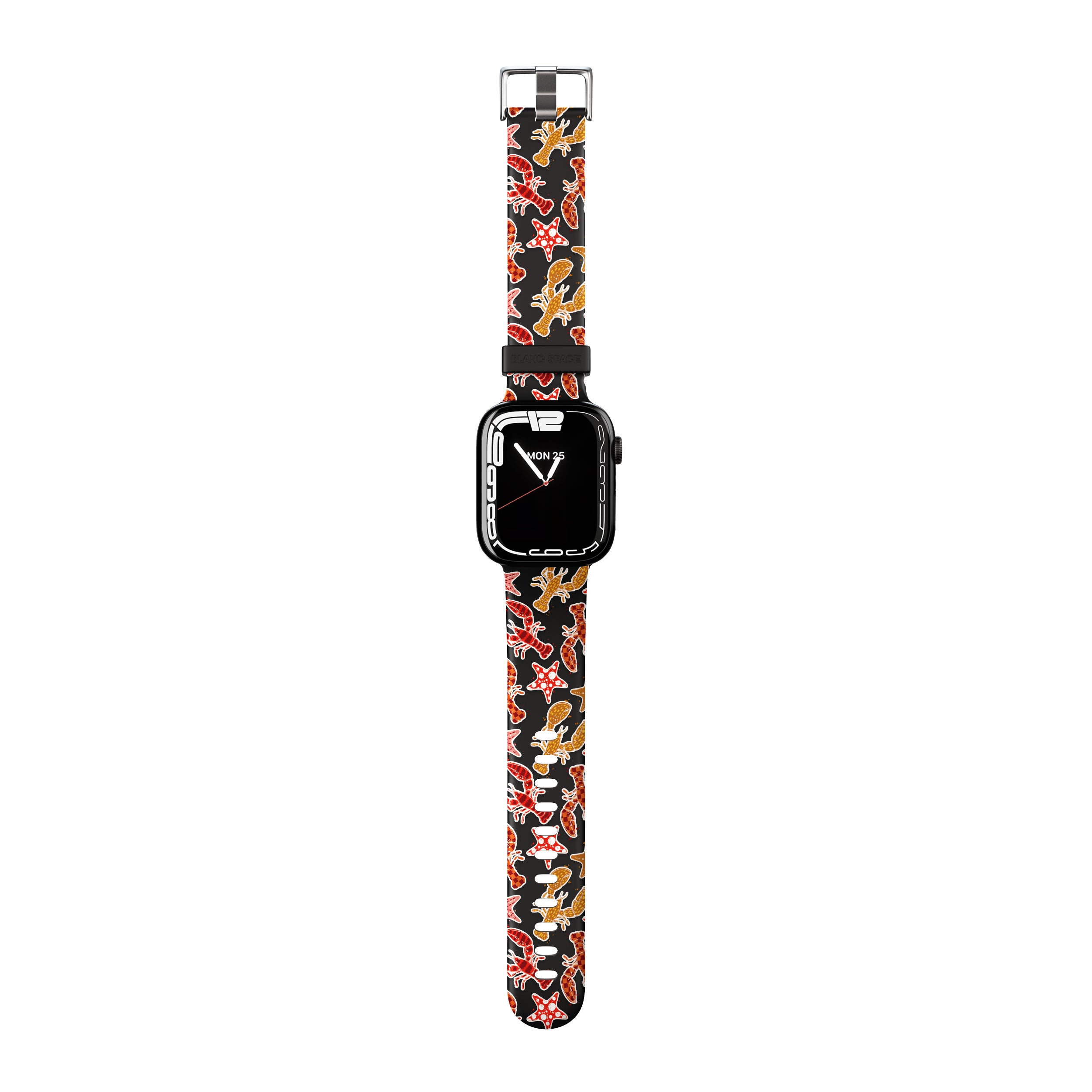 Lobster & Starfish Coastal Pattern Apple Watch Strap - 38mm / 40mm / 41mm