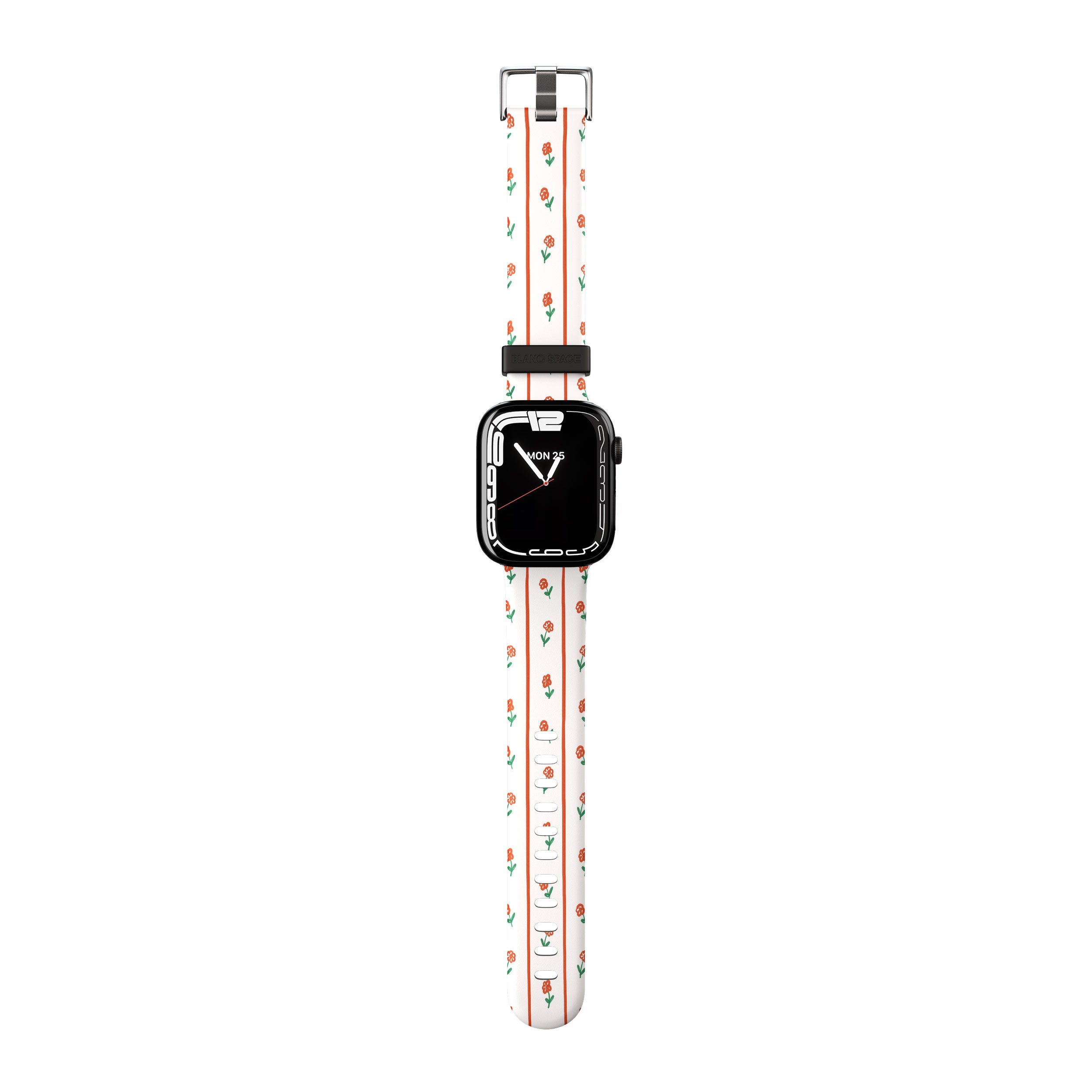 Minimal Floral Stripe Apple Watch Strap - 38mm / 40mm / 41mm
