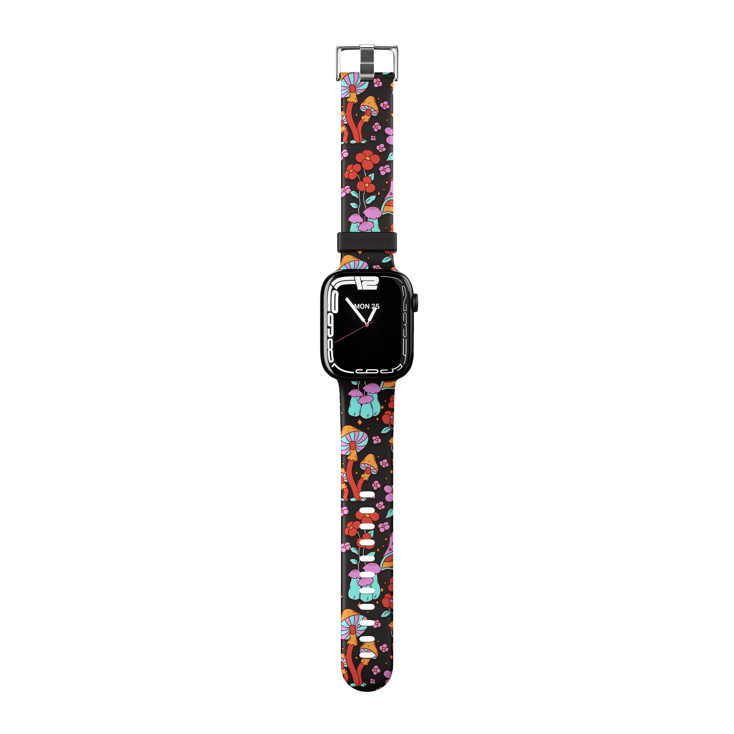 Psychedelic Flowers & Mushrooms Apple Watch Strap - 38mm / 40mm / 41mm