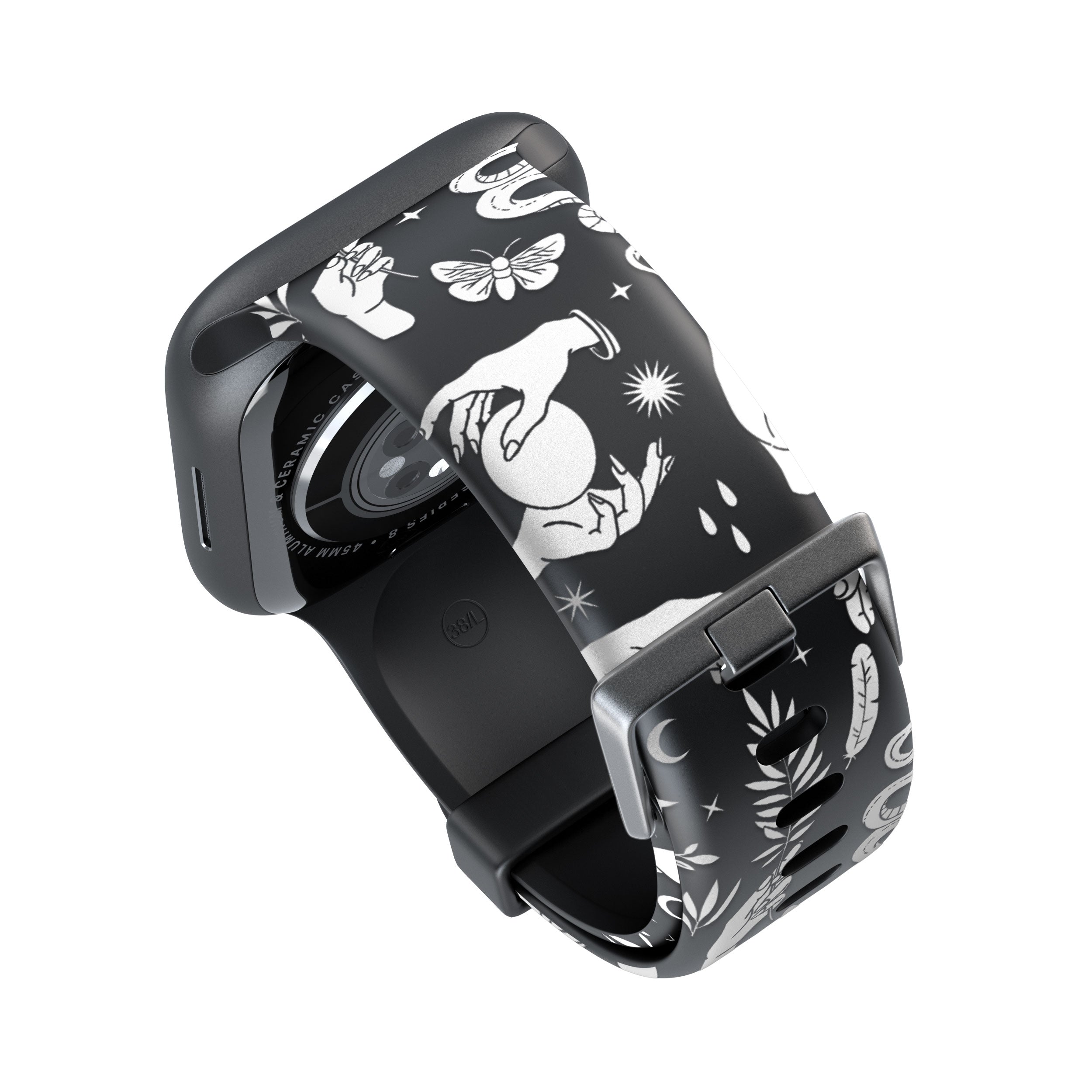 Celestial Pattern (White) Apple Watch Strap - 38mm / 40mm / 41mm