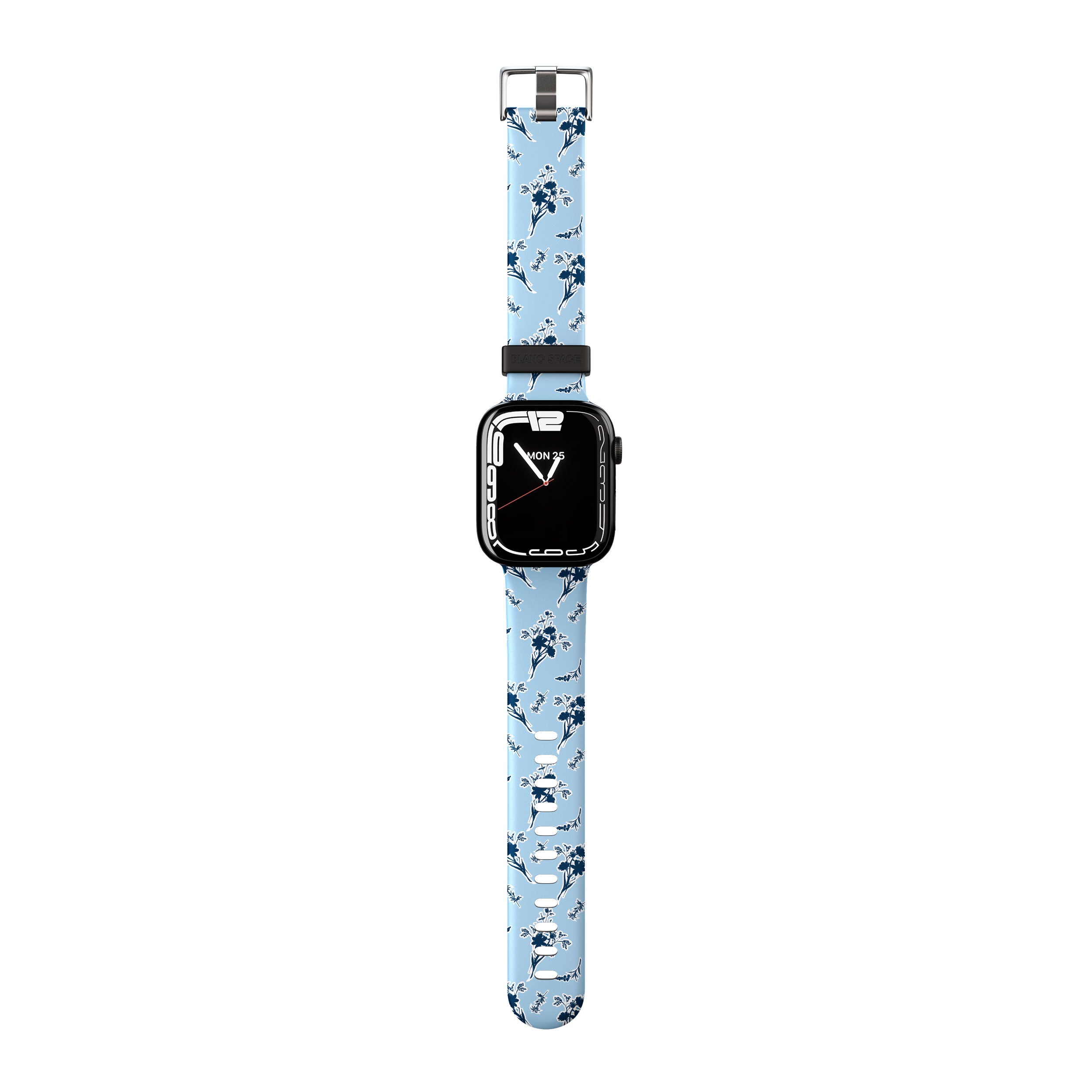 Blue Sticker Wildflowers Apple Watch Strap - 38mm / 40mm / 41mm