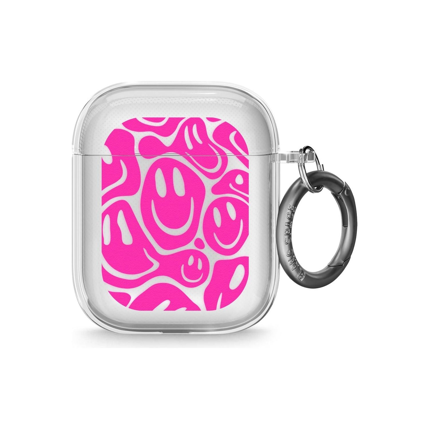 Pink Acid Faces AirPods Case (2nd Generation)