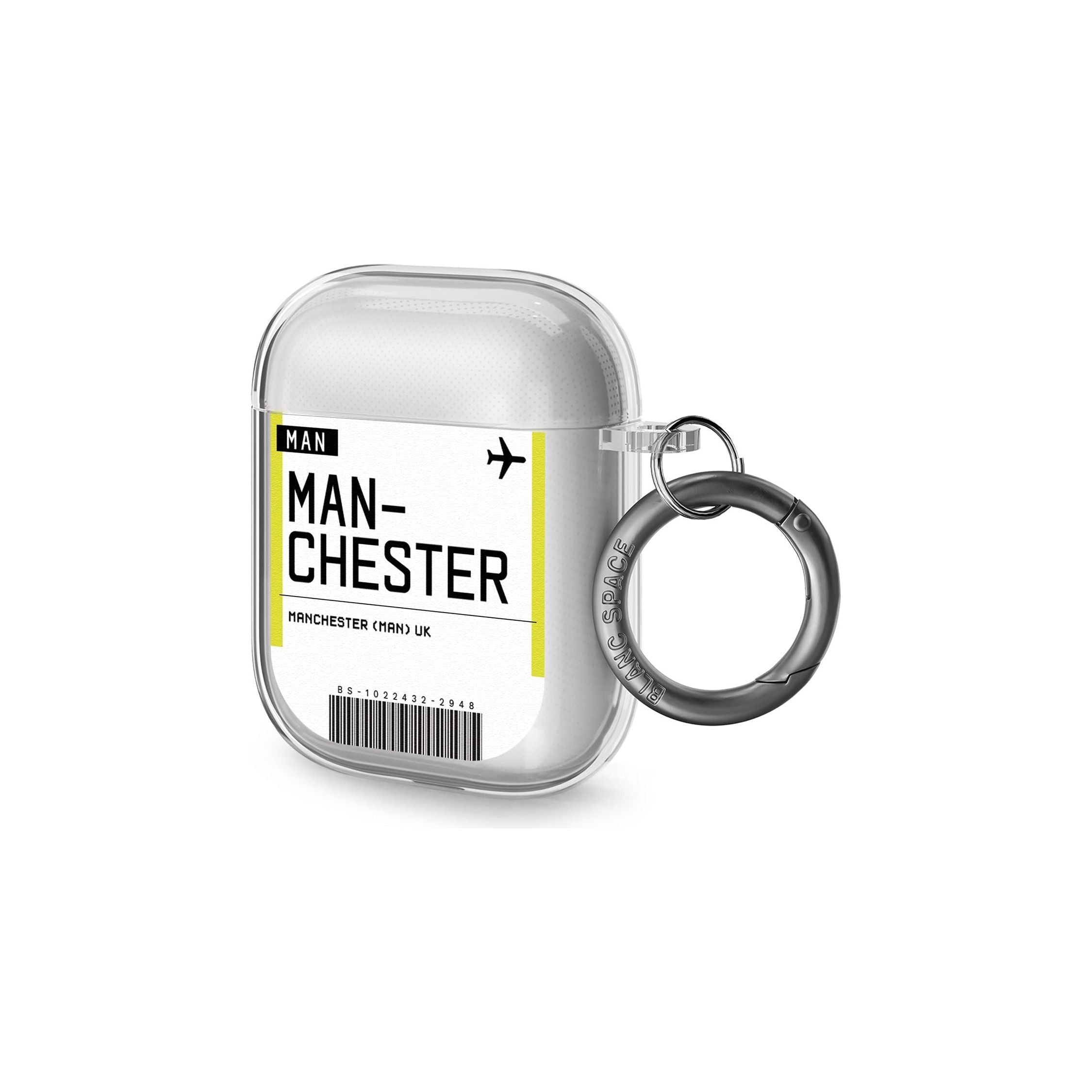 Manchester Boarding Pass Airpods Case (2nd Generation)