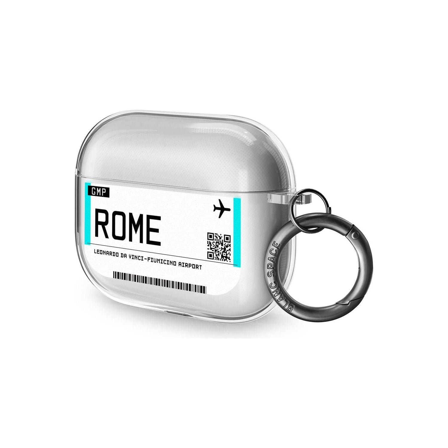 Rome Boarding Pass Airpods Pro Case