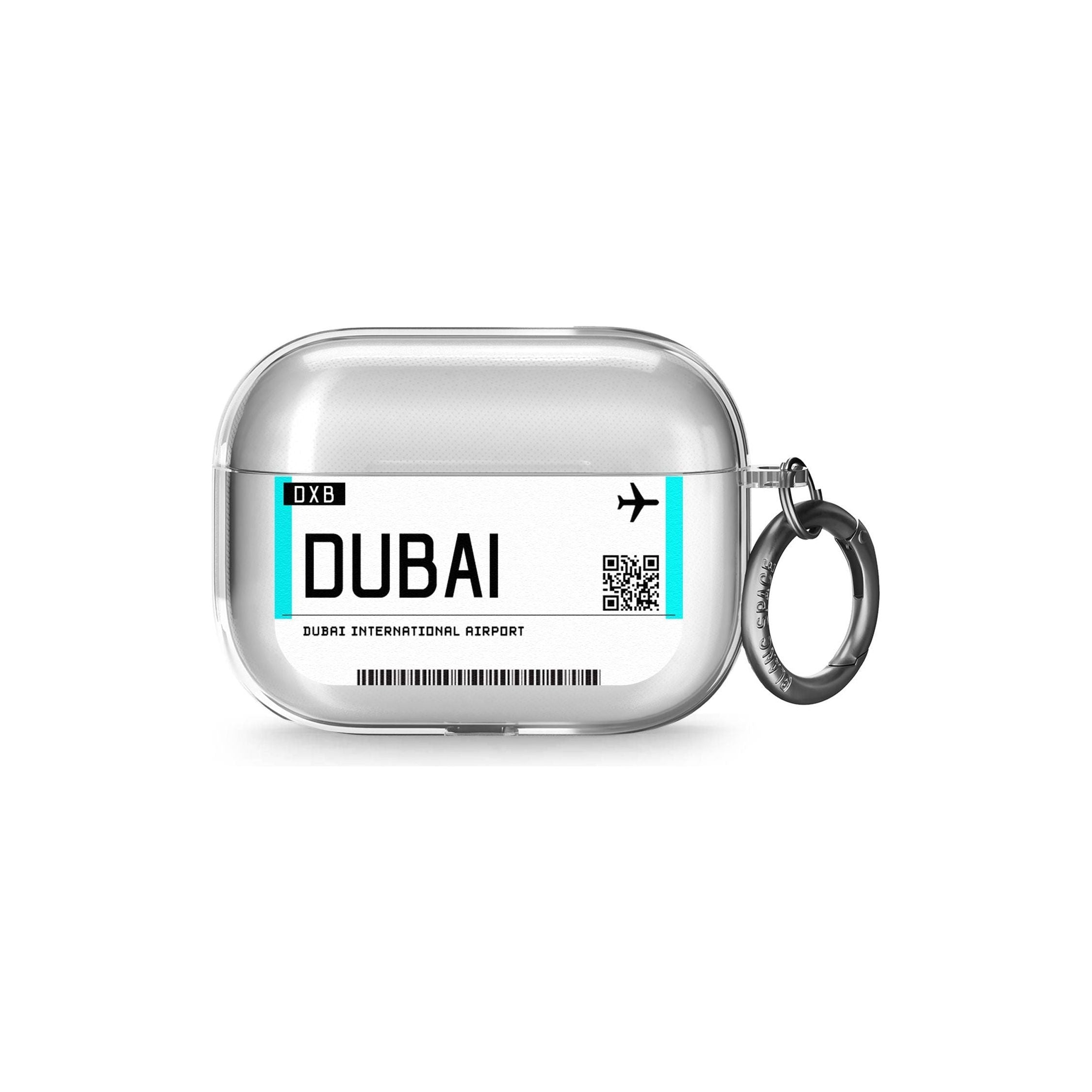 Dubai Boarding Pass Airpods Pro Case