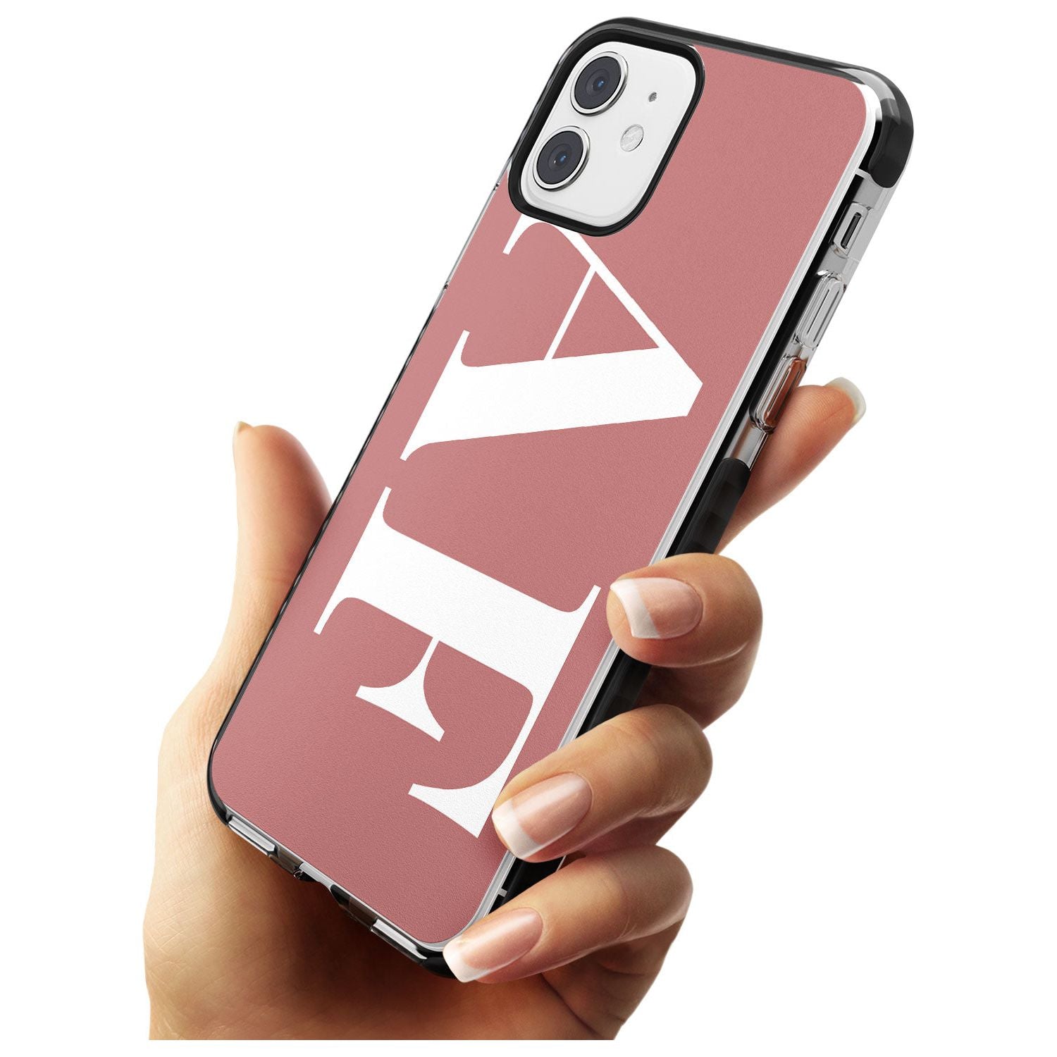 White & Rose Personalised iPhone Case Custom Phone Case - Case Warehouse