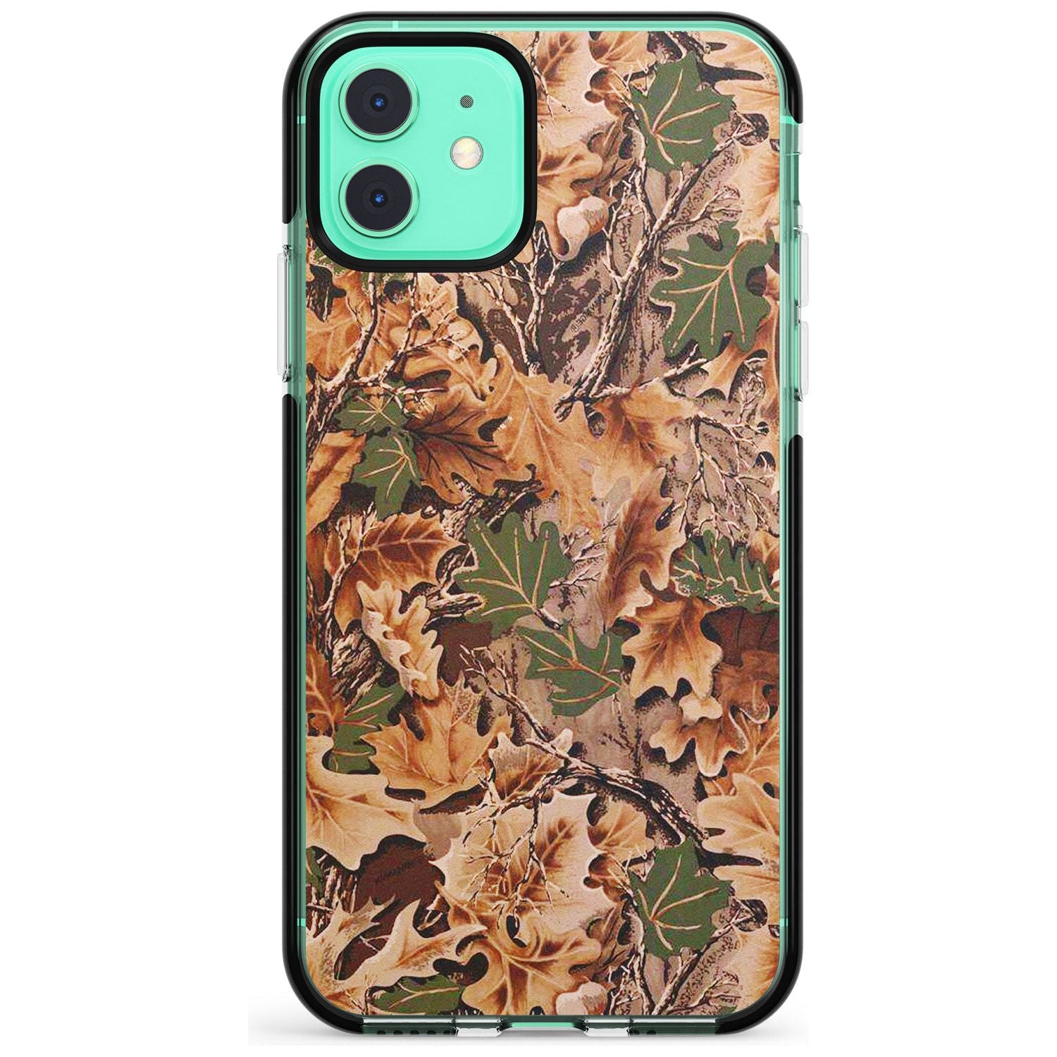 Leaves Camo Black Impact Phone Case for iPhone 11 Pro Max