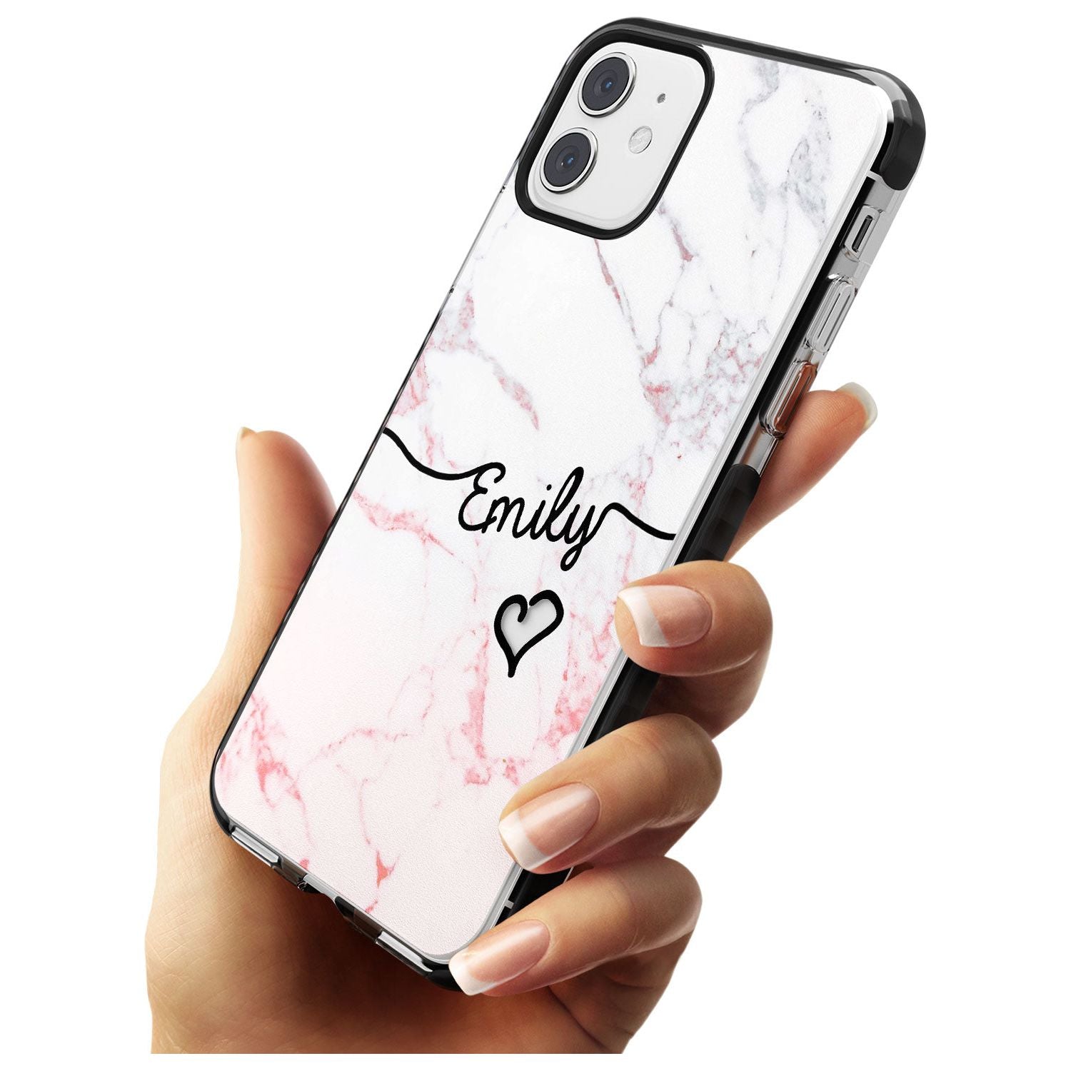 Pink Fade Marble iPhone Case Custom Phone Case - Case Warehouse