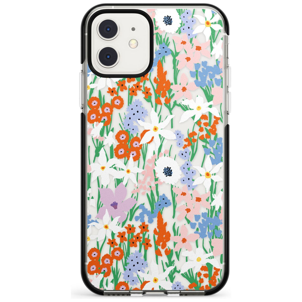 Springtime Meadow: Transparent Pink Fade Impact Phone Case for iPhone 11 Pro Max