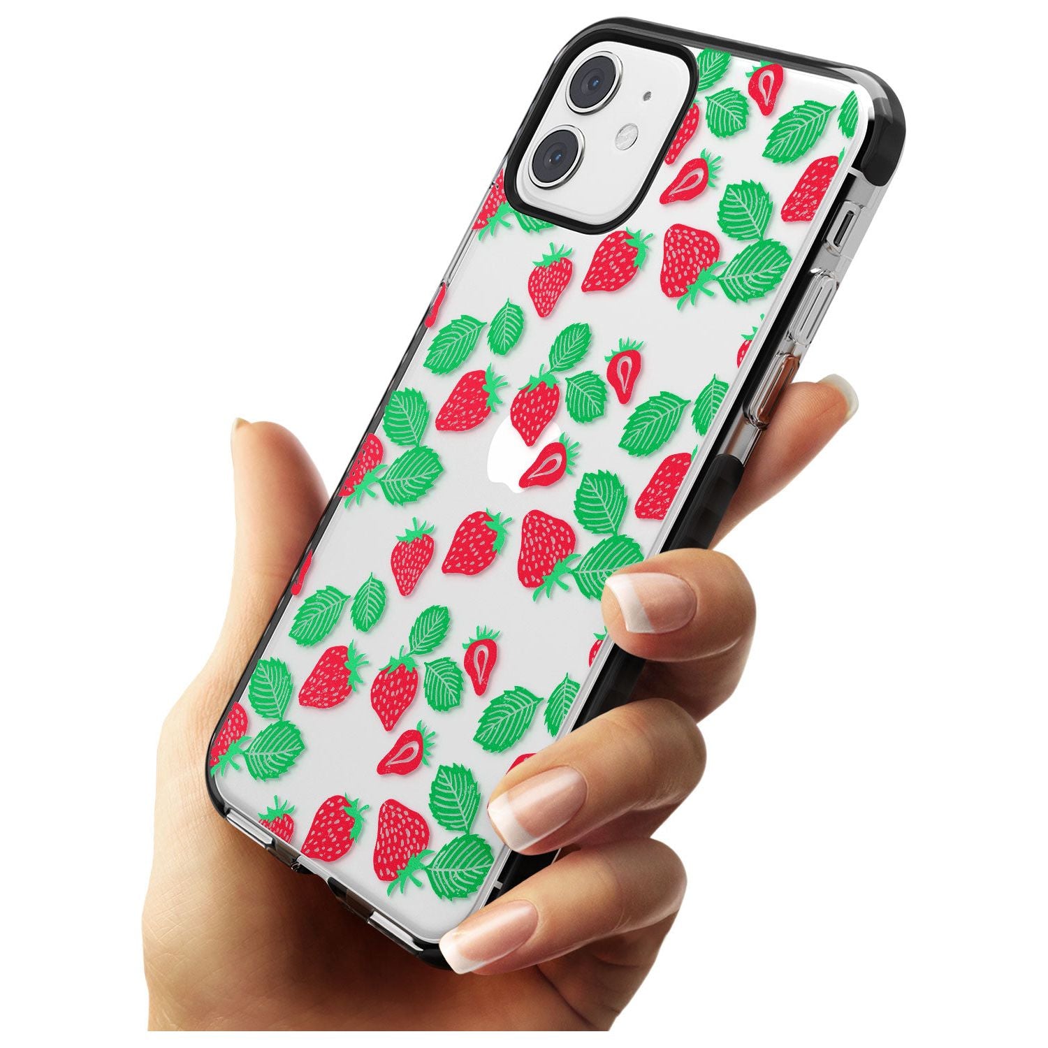 Strawberry Pattern iPhone Case Phone Case - Case Warehouse
