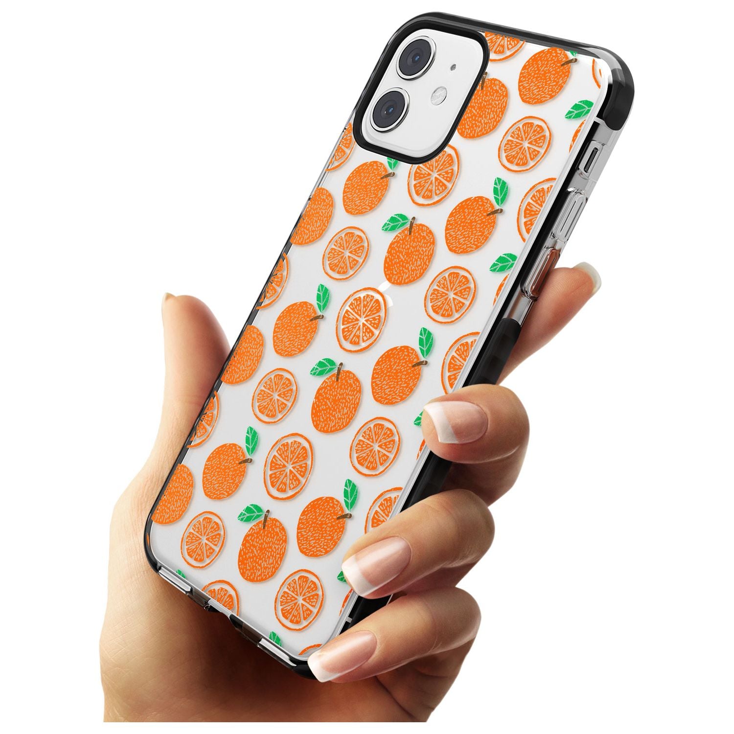 Orange Pattern iPhone Case Phone Case - Case Warehouse
