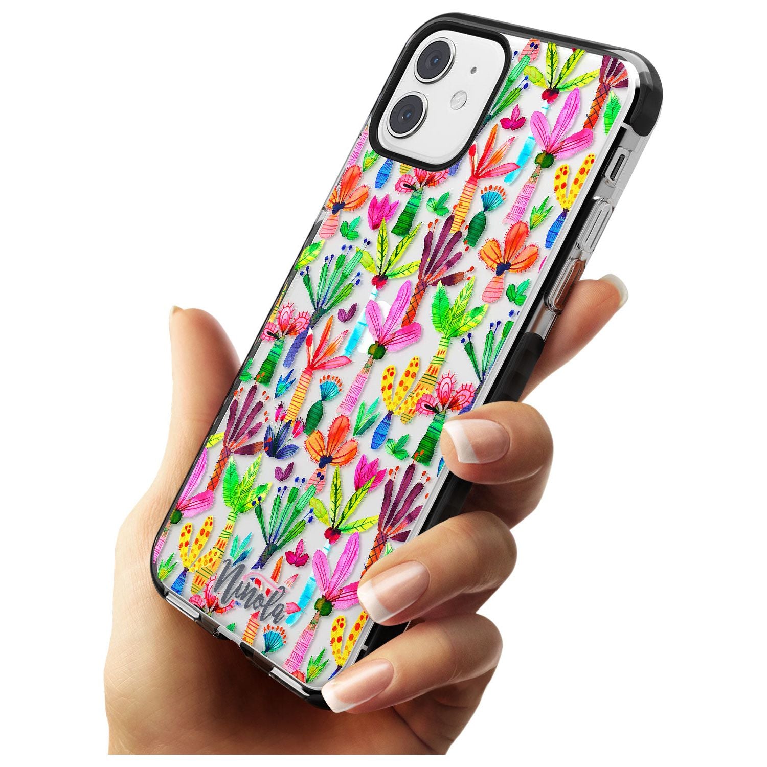 Palms Garden Black Impact Phone Case for iPhone 11