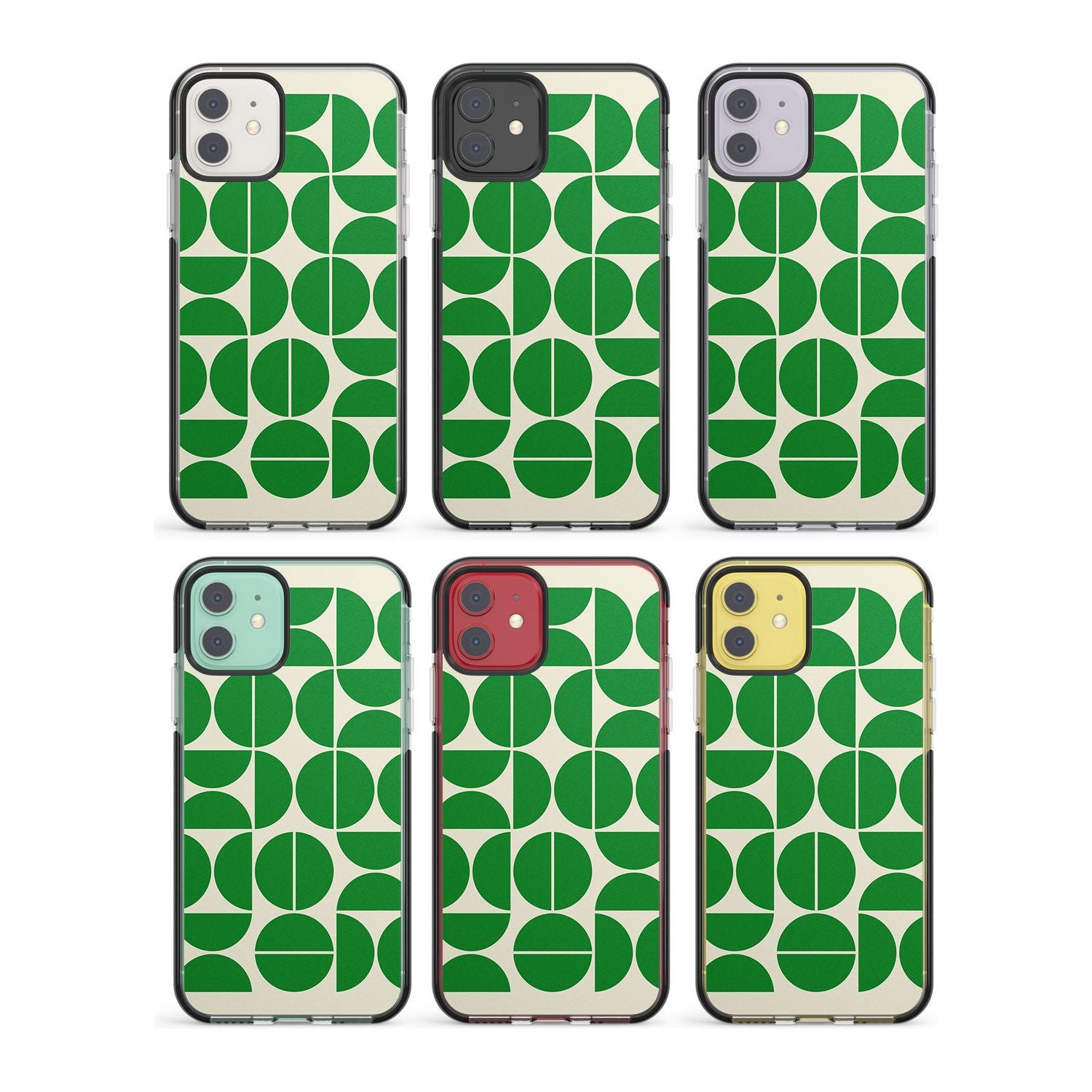 White Stars on Clear Impact Phone Case for iPhone 11, iphone 12