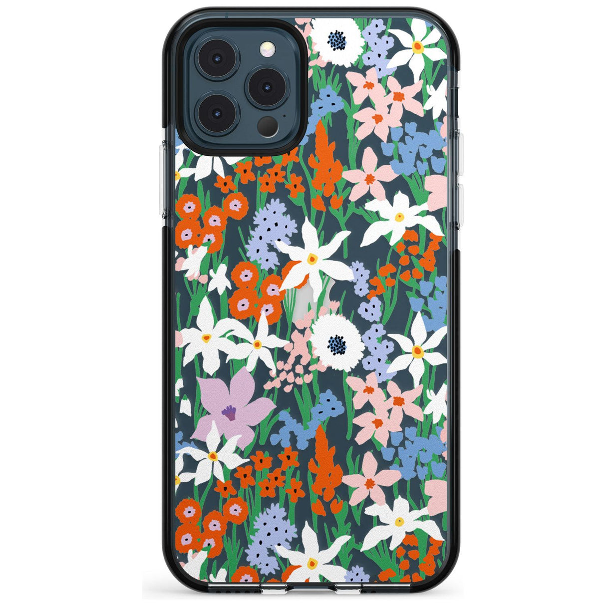 Springtime Meadow: Transparent Pink Fade Impact Phone Case for iPhone 11