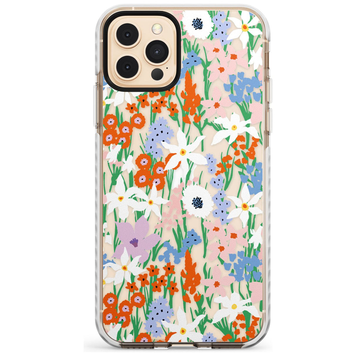 Springtime Meadow: Transparent Slim TPU Phone Case for iPhone 11 Pro Max