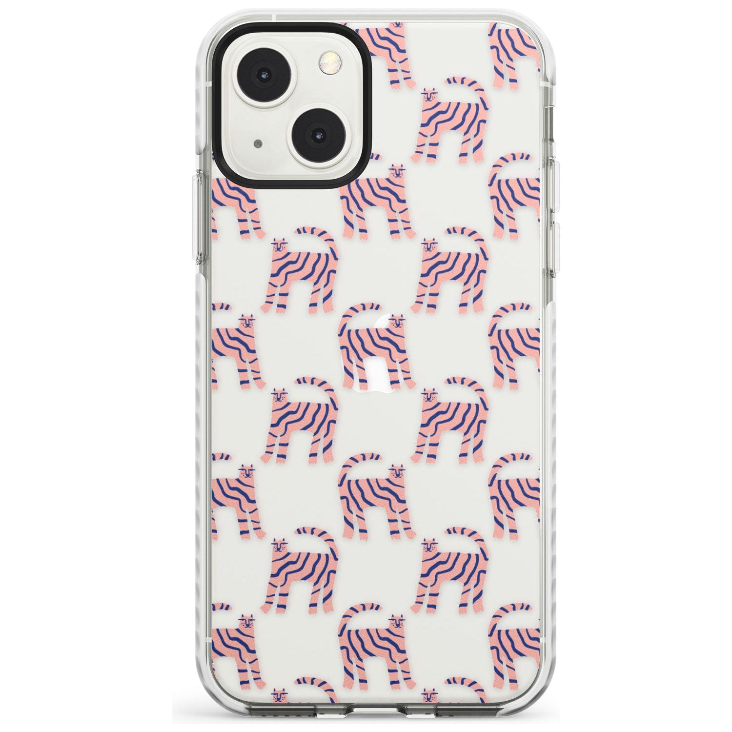 Pink And Blue Cat Pattern