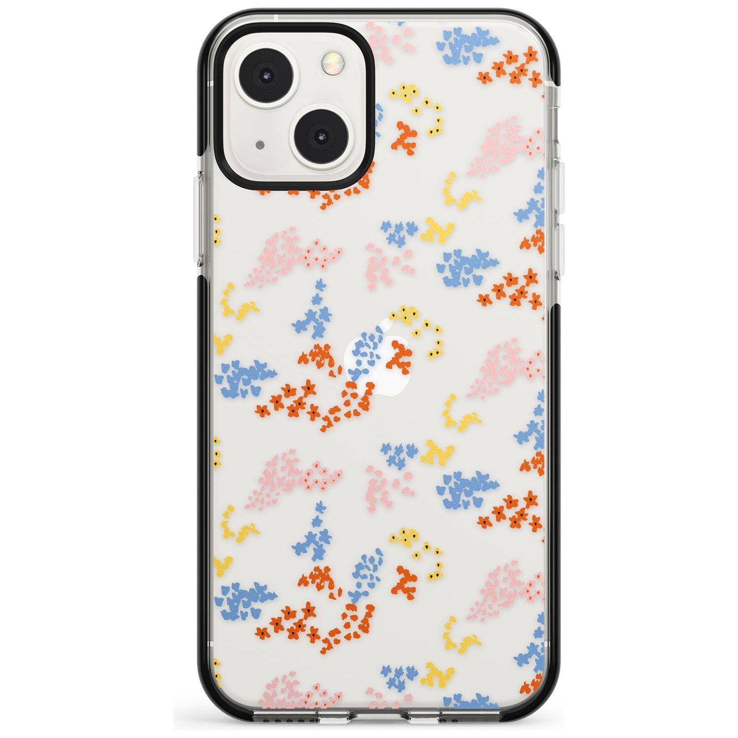 Floral Confetti: Transparent Delight