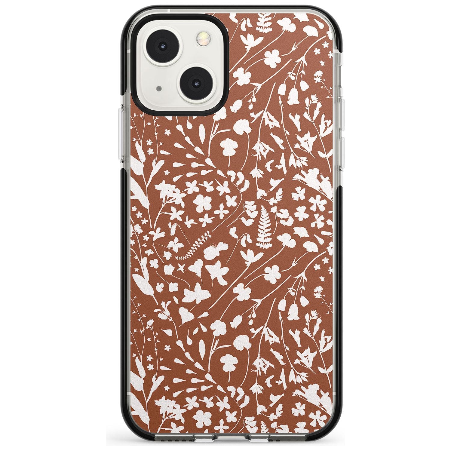 Wildflower Cluster On Terracotta