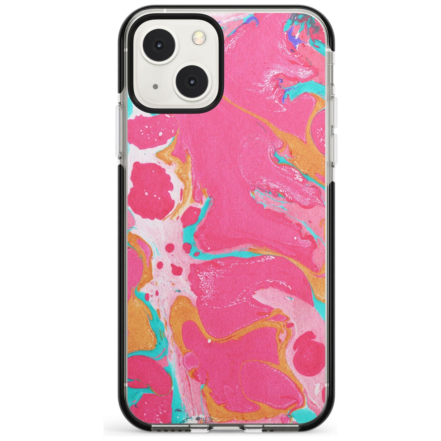 Vibrant Marbled Paper