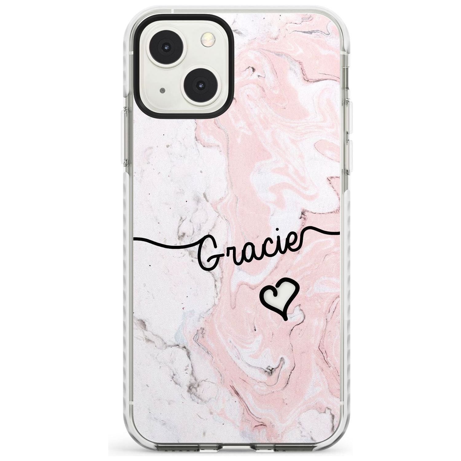 Personalised Pink Marble