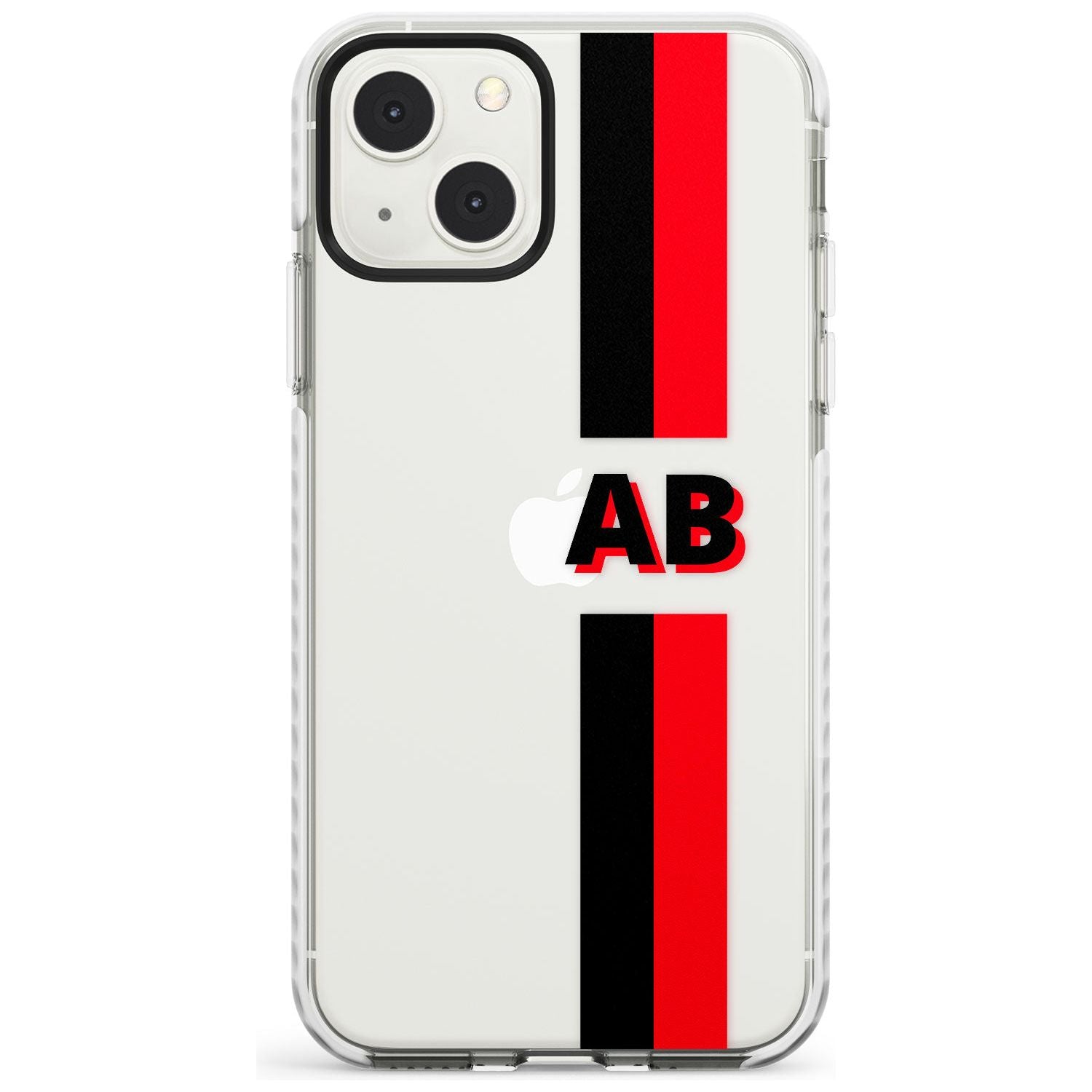 Personalised Clear Text 6C Custom Phone Case iPhone 13 Mini / Impact Case Blanc Space