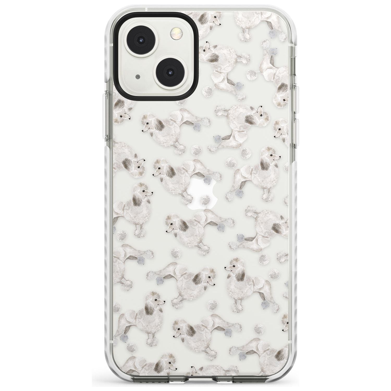 Poodle Watercolor Pattern