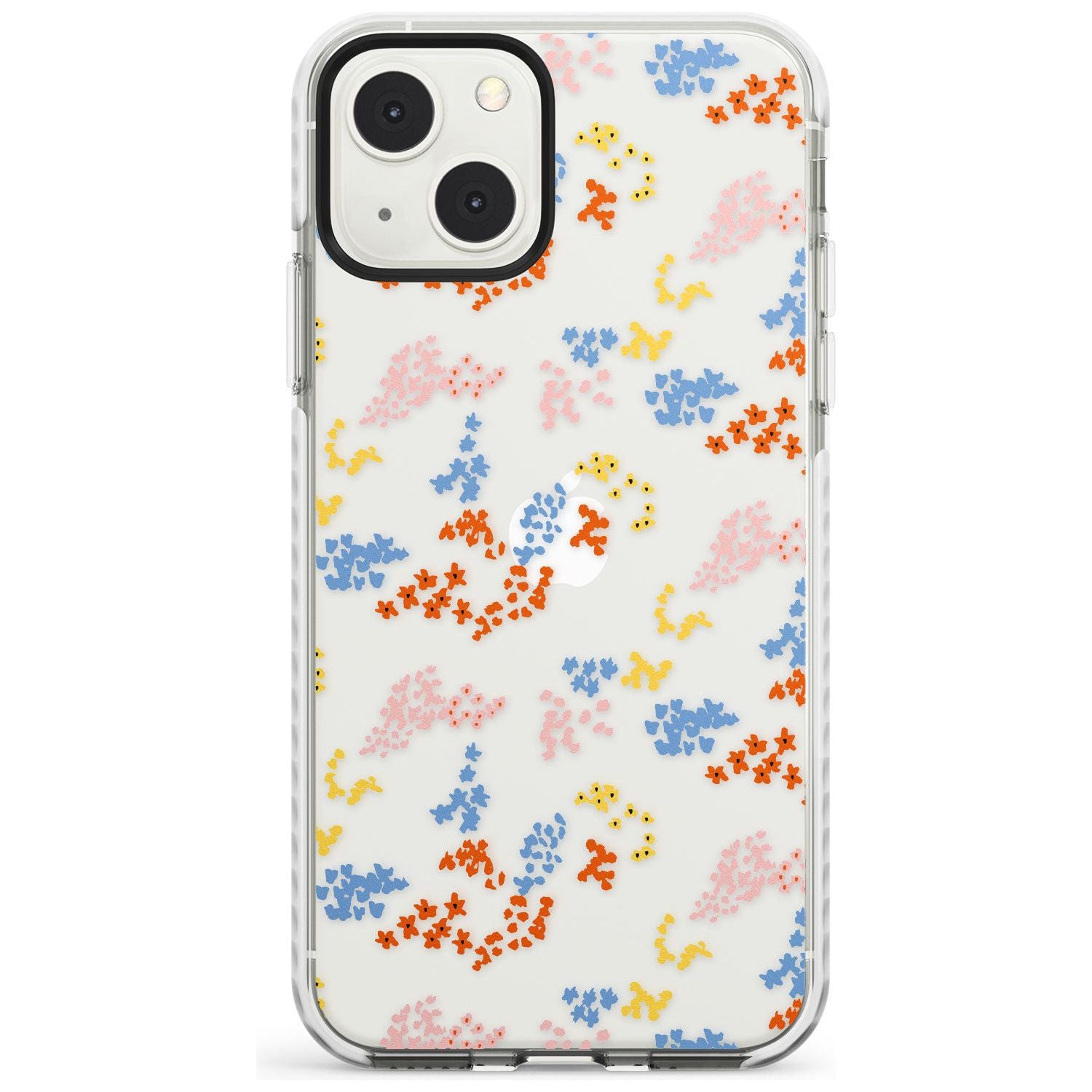 Floral Confetti: Transparent Delight