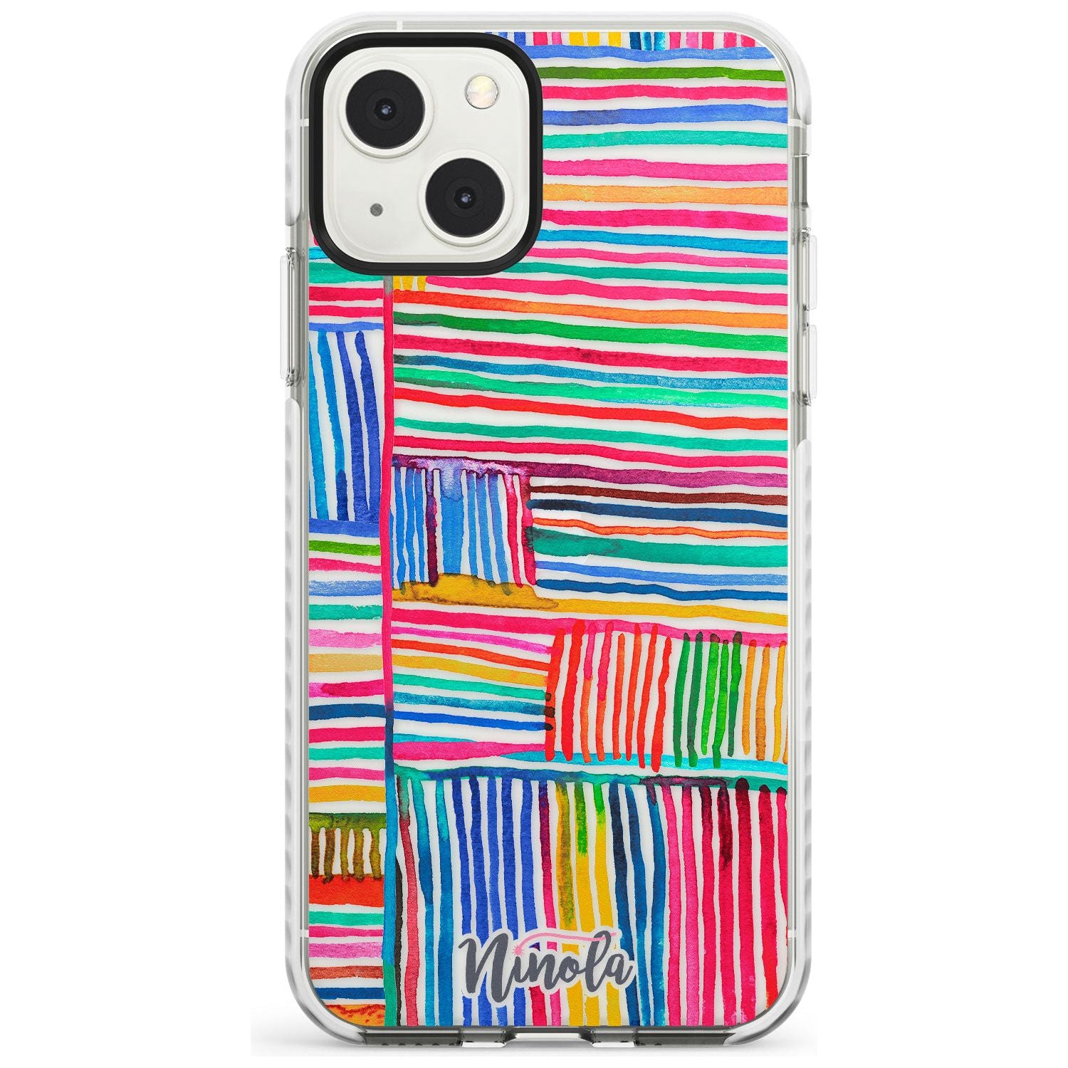 Vibrant Watercolor Lines