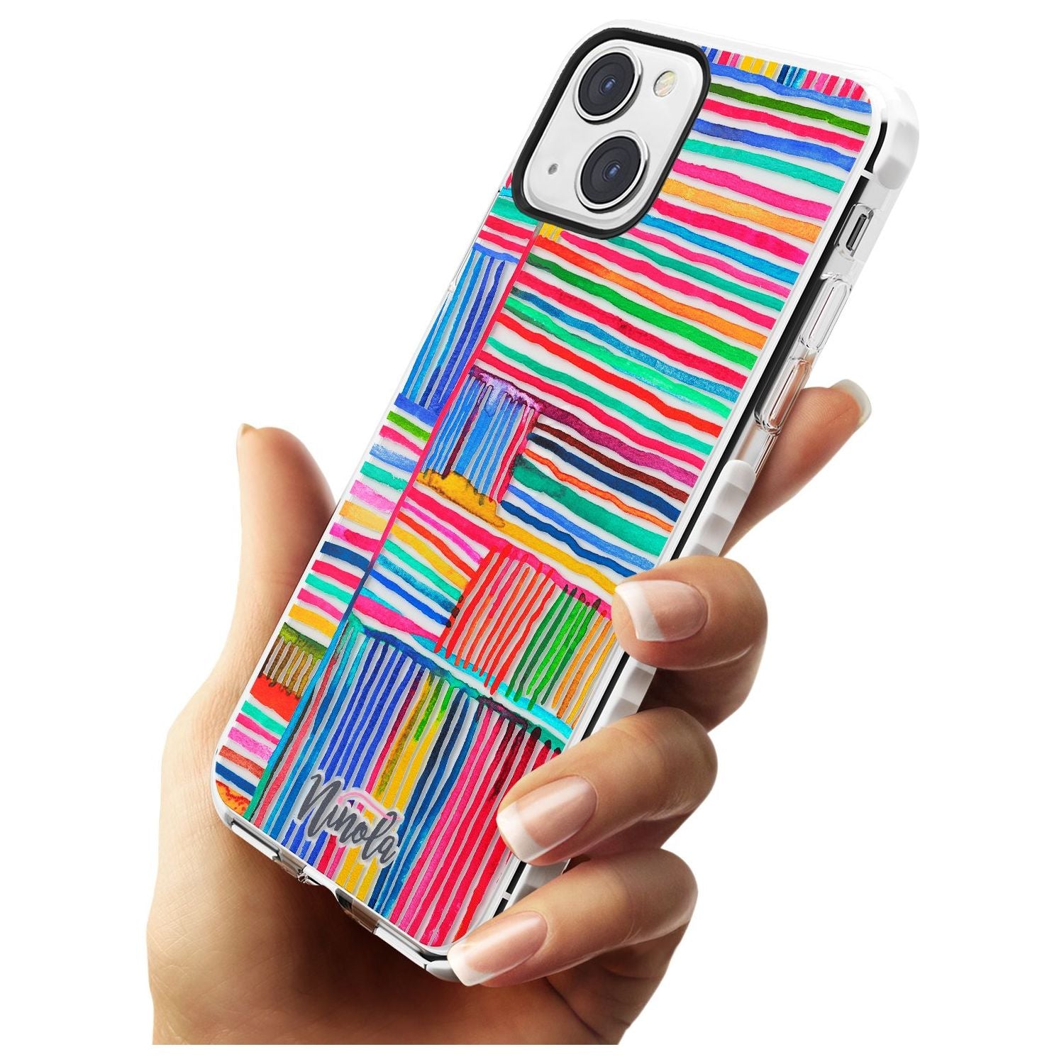 Vibrant Watercolor Lines