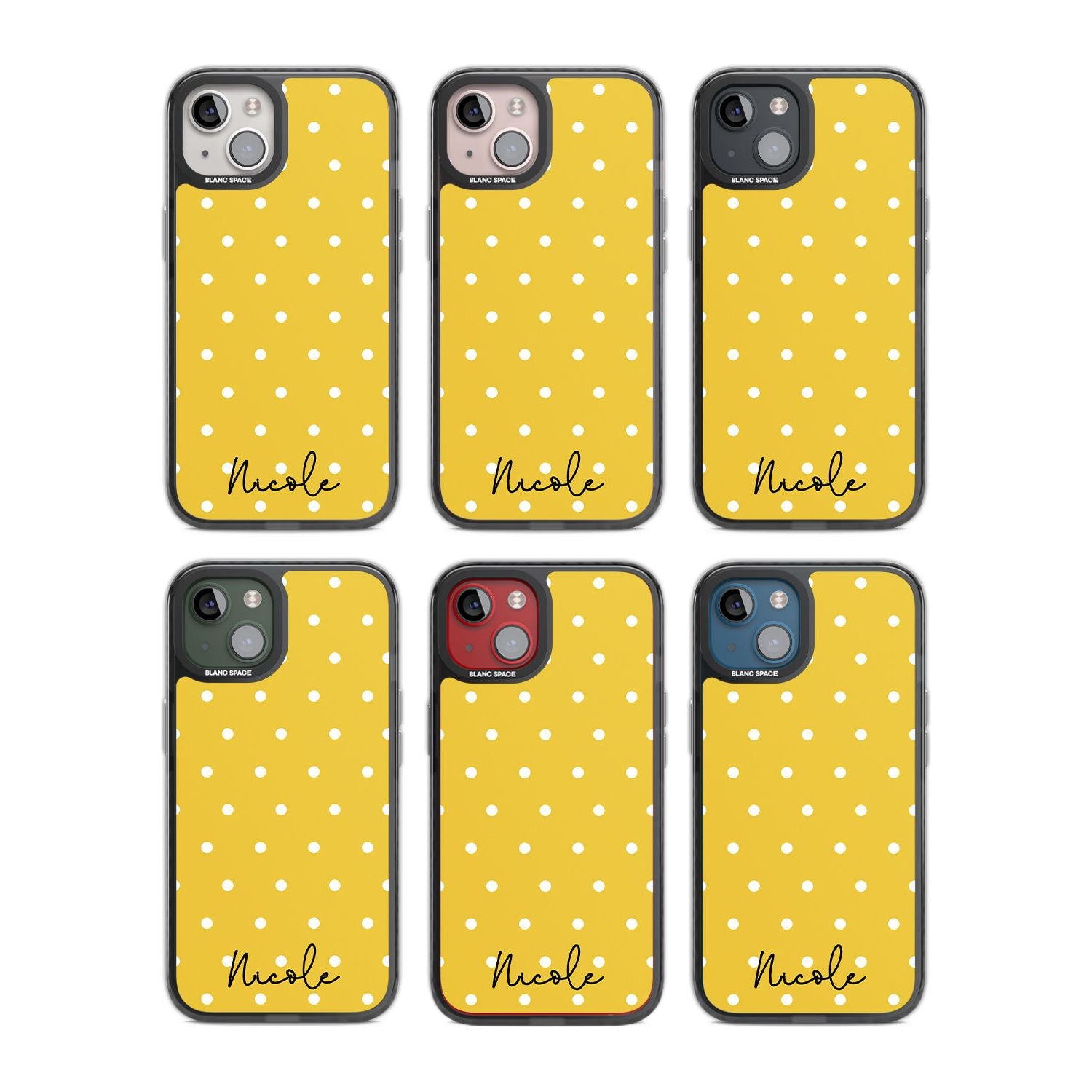 Personalised Yellow Polka Dot Custom Phone Case iPhone 15 Pro Max / Black Impact Case,iPhone 15 Plus / Black Impact Case,iPhone 15 Pro / Black Impact Case,iPhone 15 / Black Impact Case,iPhone 15 Pro Max / Impact Case,iPhone 15 Plus / Impact Case,iPhone 15 Pro / Impact Case,iPhone 15 / Impact Case,iPhone 15 Pro Max / Magsafe Black Impact Case,iPhone 15 Plus / Magsafe Black Impact Case,iPhone 15 Pro / Magsafe Black Impact Case,iPhone 15 / Magsafe Black Impact Case,iPhone 14 Pro Max / Black Impact Case,iPhone