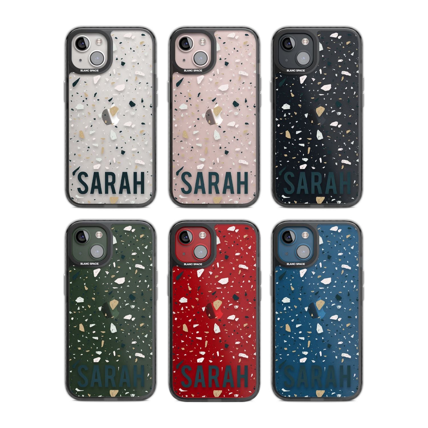 Personalised Terrazzo - Blue, Pink, Brown Custom Phone Case iPhone 15 Pro Max / Black Impact Case,iPhone 15 Plus / Black Impact Case,iPhone 15 Pro / Black Impact Case,iPhone 15 / Black Impact Case,iPhone 15 Pro Max / Impact Case,iPhone 15 Plus / Impact Case,iPhone 15 Pro / Impact Case,iPhone 15 / Impact Case,iPhone 15 Pro Max / Magsafe Black Impact Case,iPhone 15 Plus / Magsafe Black Impact Case,iPhone 15 Pro / Magsafe Black Impact Case,iPhone 15 / Magsafe Black Impact Case,iPhone 14 Pro Max / Black Impact