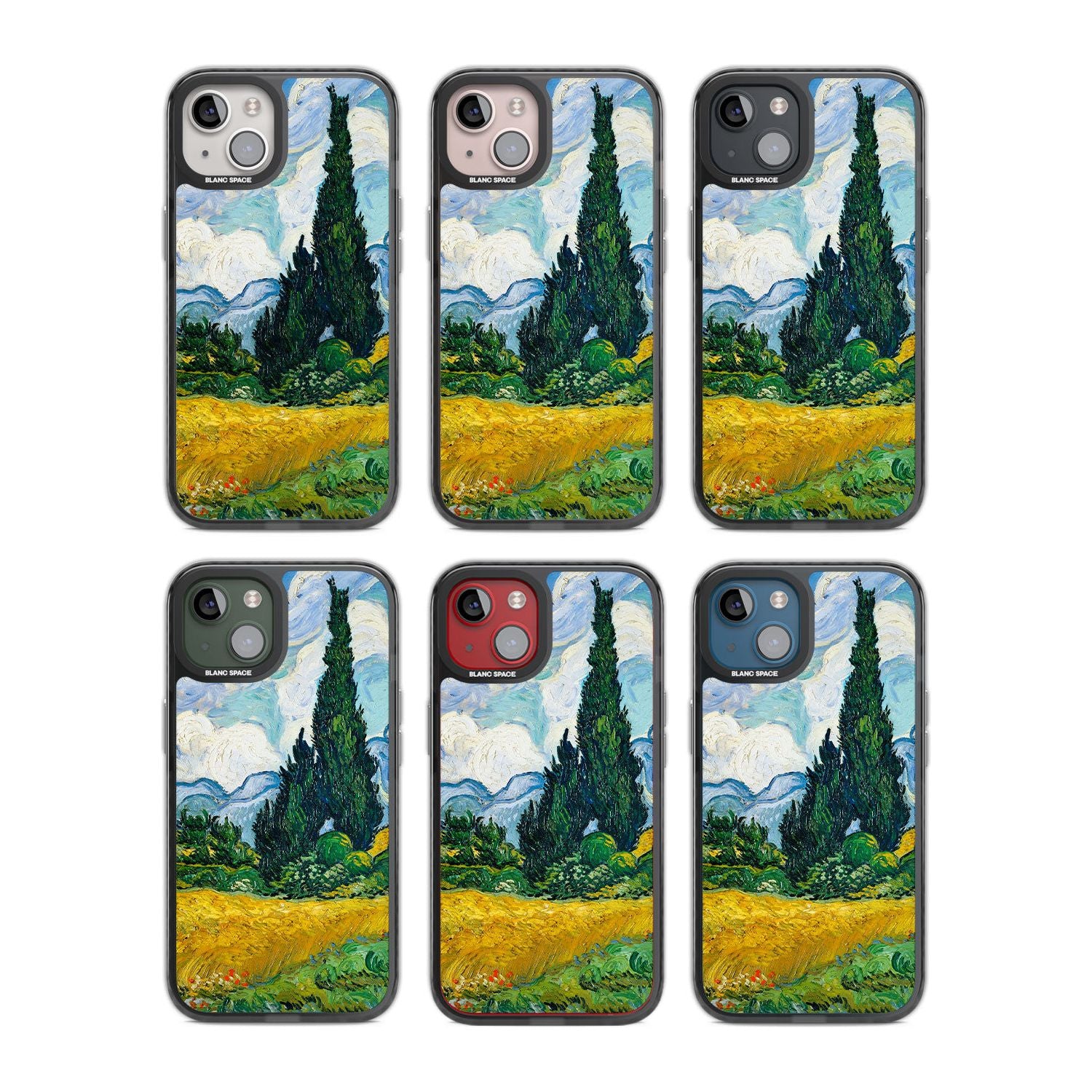 Wheat Field With Cypresses By Vincent Van Gogh