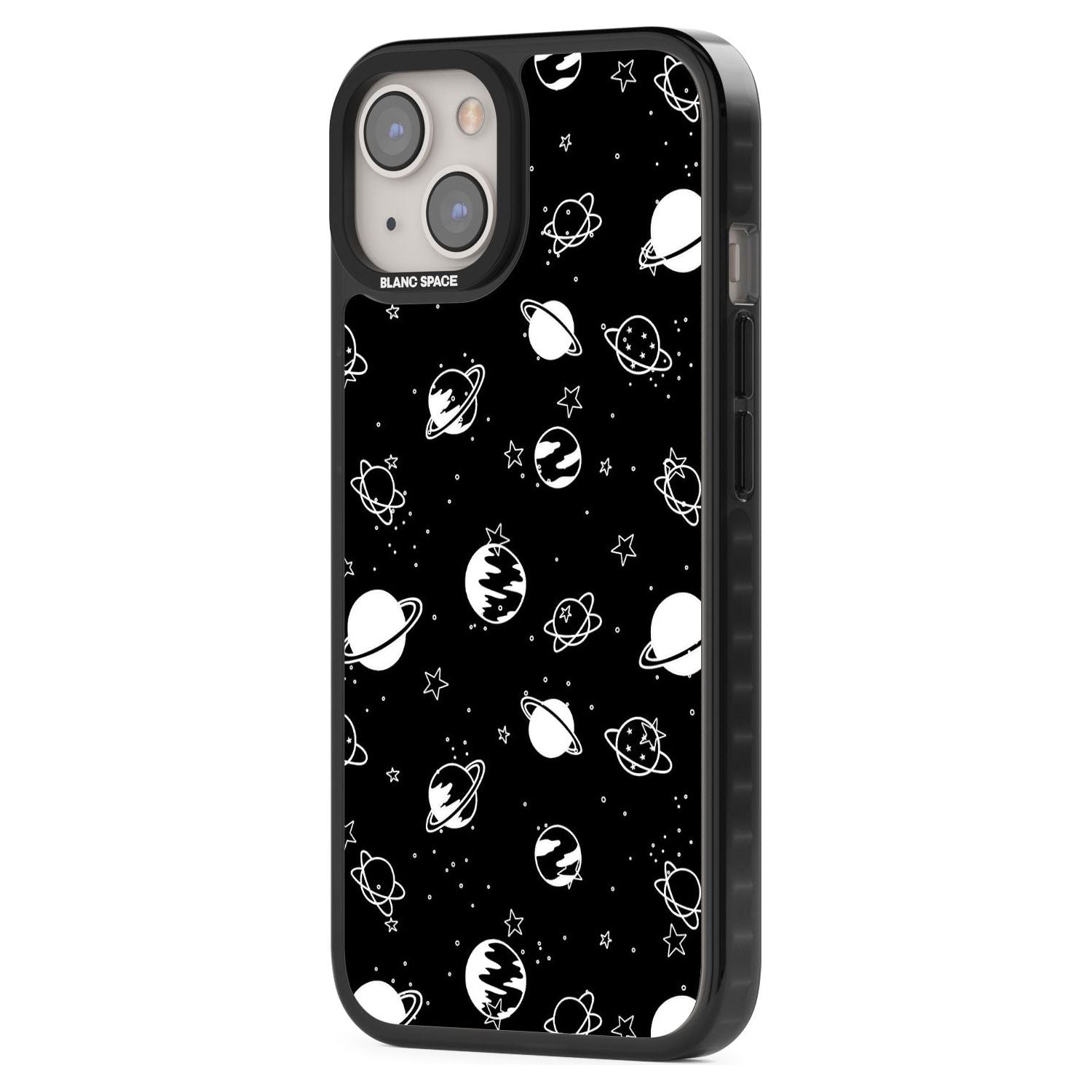 White Planets On Black