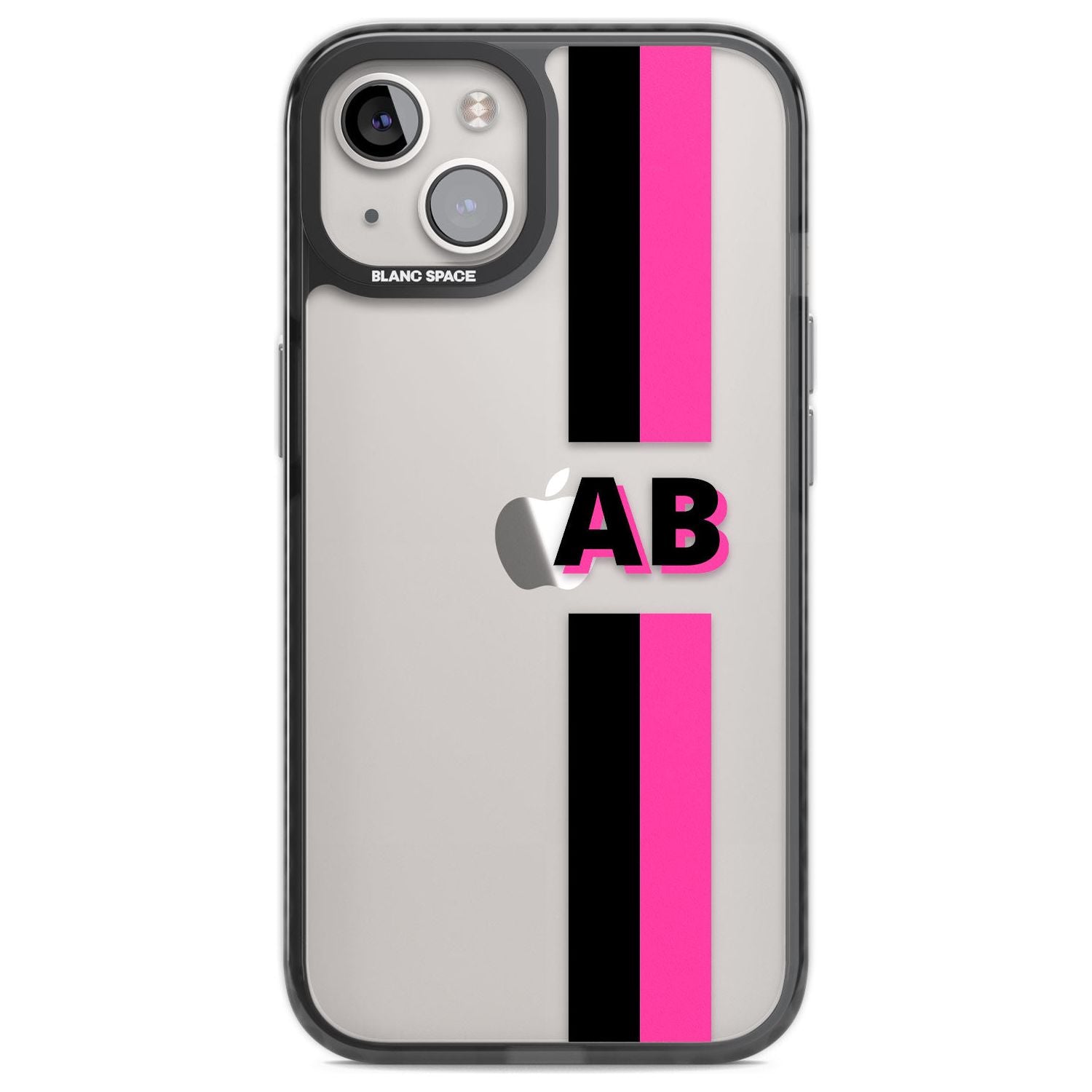 Personalised Clear Text 6D Custom Phone Case iPhone 12 / Black Impact Case,iPhone 13 / Black Impact Case,iPhone 12 Pro / Black Impact Case,iPhone 14 / Black Impact Case,iPhone 15 Plus / Black Impact Case,iPhone 15 / Black Impact Case Blanc Space