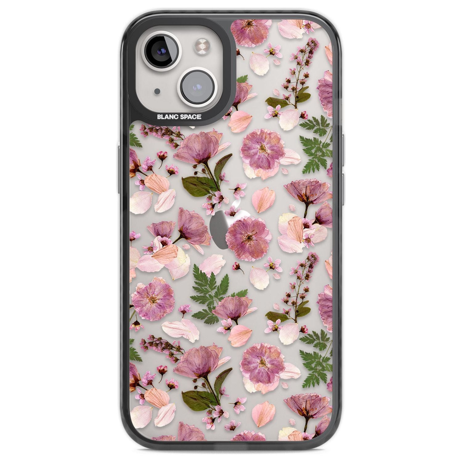 Floral Menagerie Transparent Design Phone Case iPhone 12 / Black Impact Case,iPhone 13 / Black Impact Case,iPhone 12 Pro / Black Impact Case,iPhone 14 / Black Impact Case,iPhone 15 Plus / Black Impact Case,iPhone 15 / Black Impact Case Blanc Space