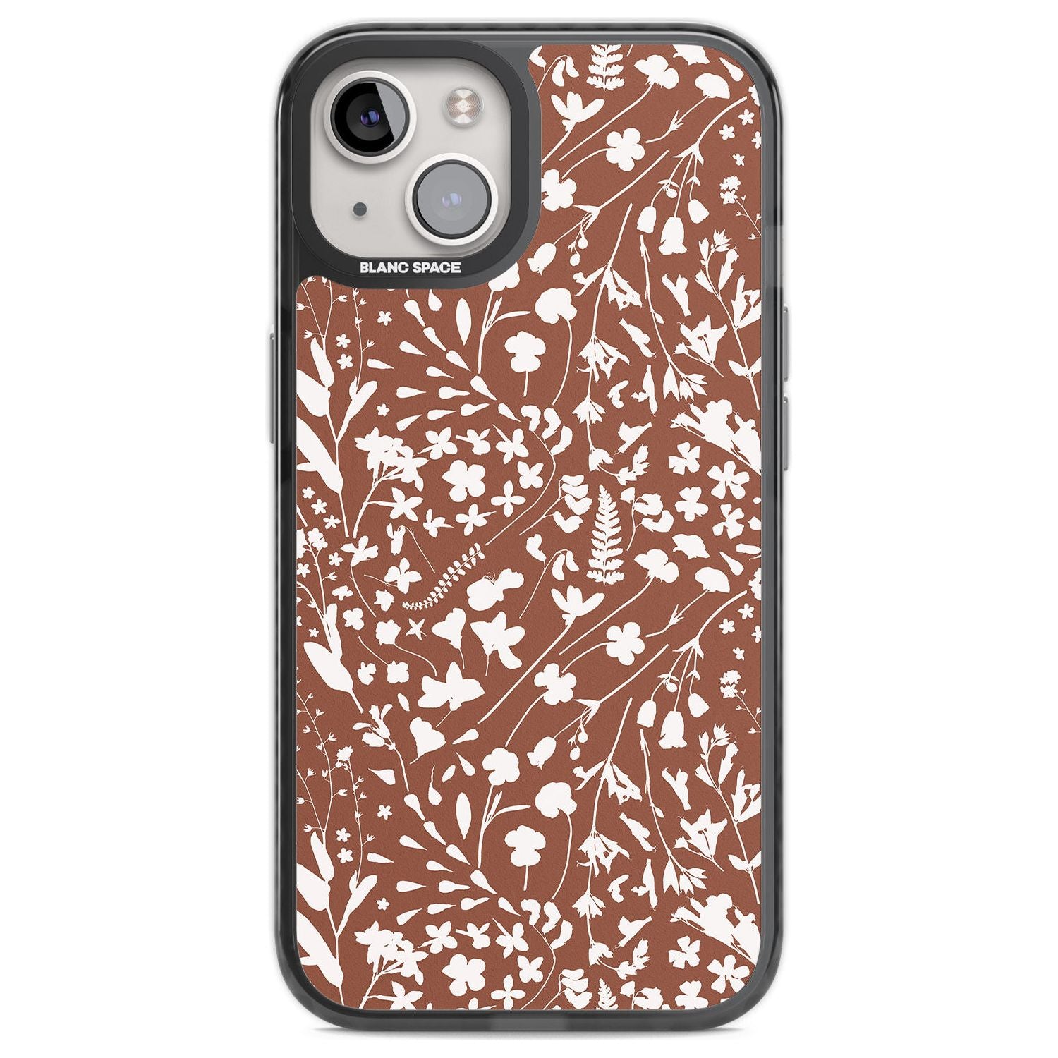 Wildflower Cluster On Terracotta