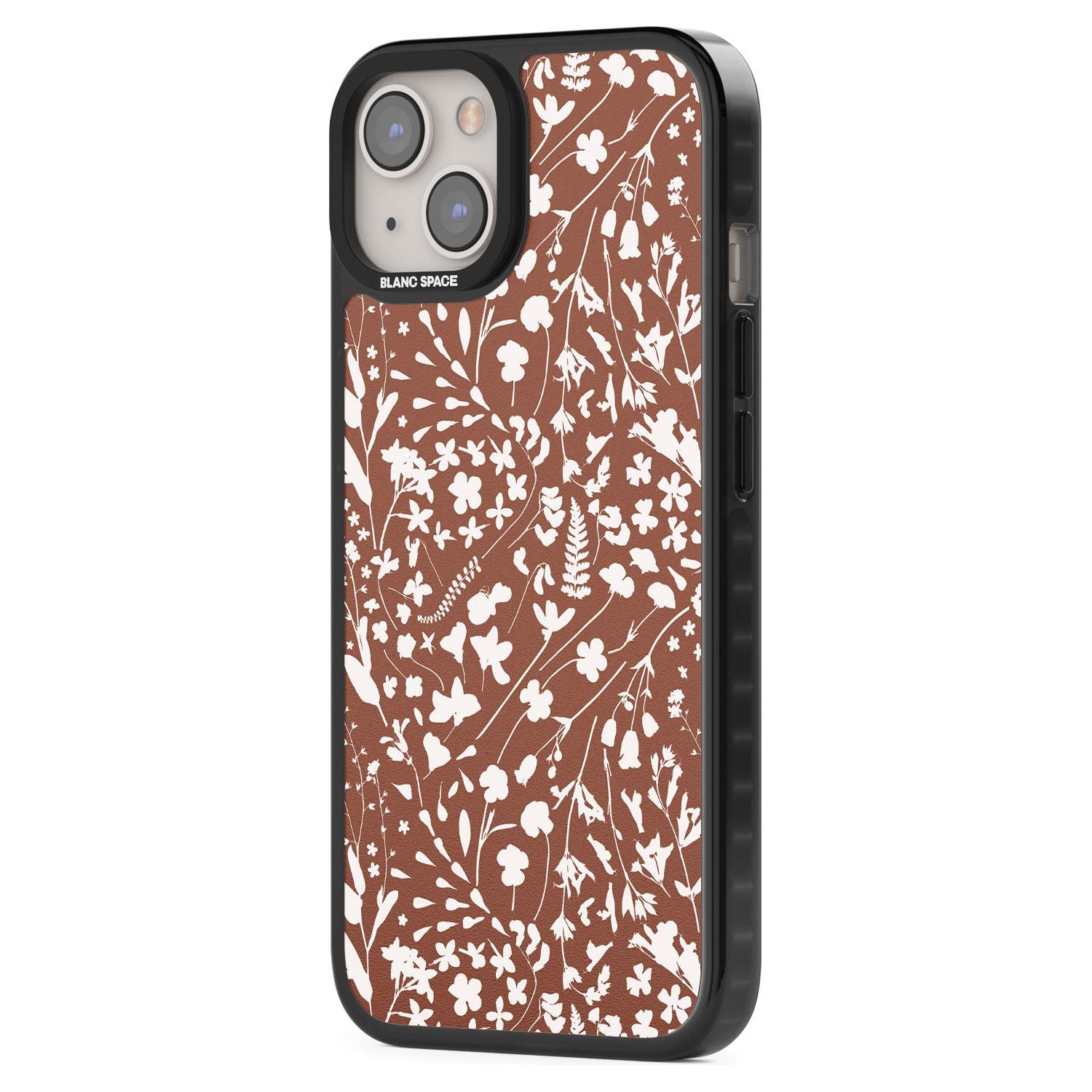 Wildflower Cluster On Terracotta