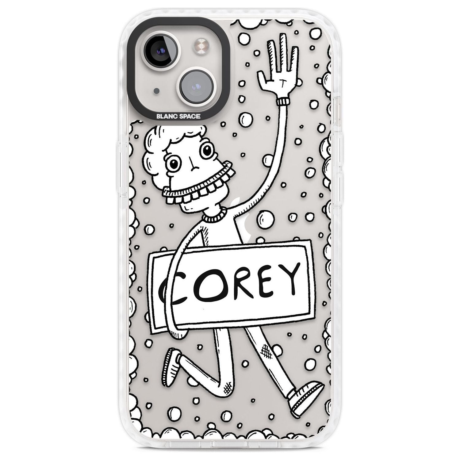 Personalised Banner Boy Custom Phone Case iPhone 13 / Impact Case,iPhone 14 / Impact Case,iPhone 15 Plus / Impact Case,iPhone 15 / Impact Case Blanc Space
