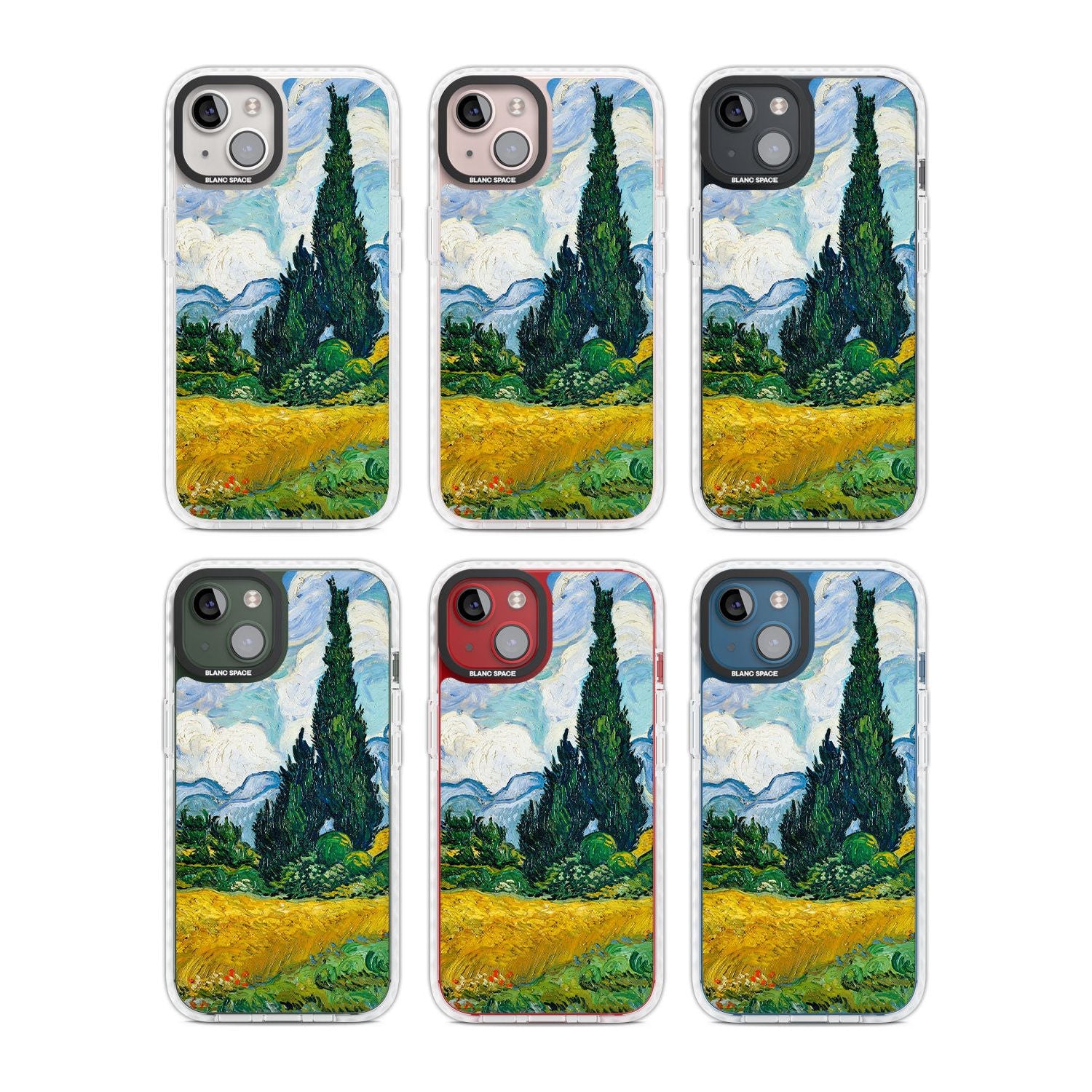 Wheat Field With Cypresses By Vincent Van Gogh