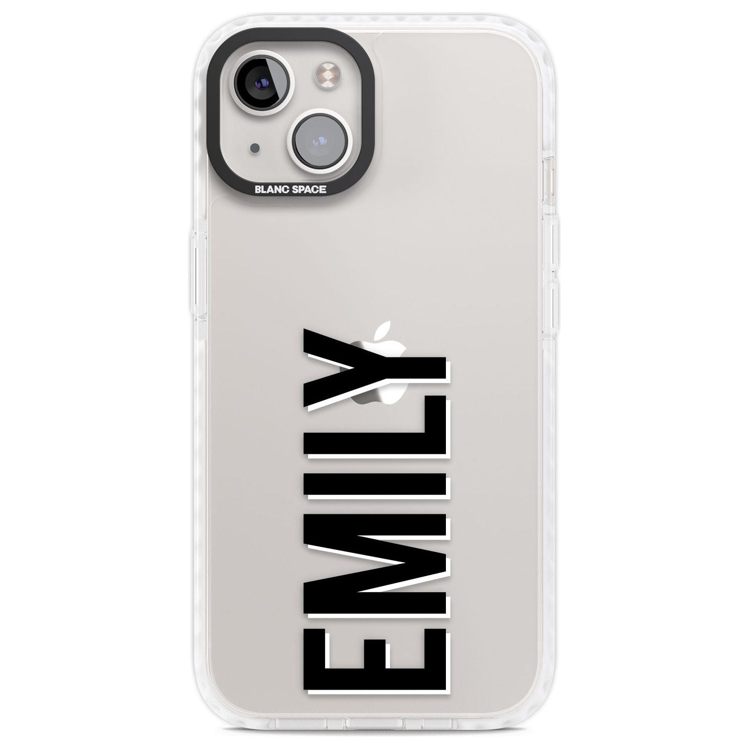 Personalised Clear Text 3A Custom Phone Case iPhone 13 / Impact Case,iPhone 14 / Impact Case,iPhone 15 Plus / Impact Case,iPhone 15 / Impact Case Blanc Space