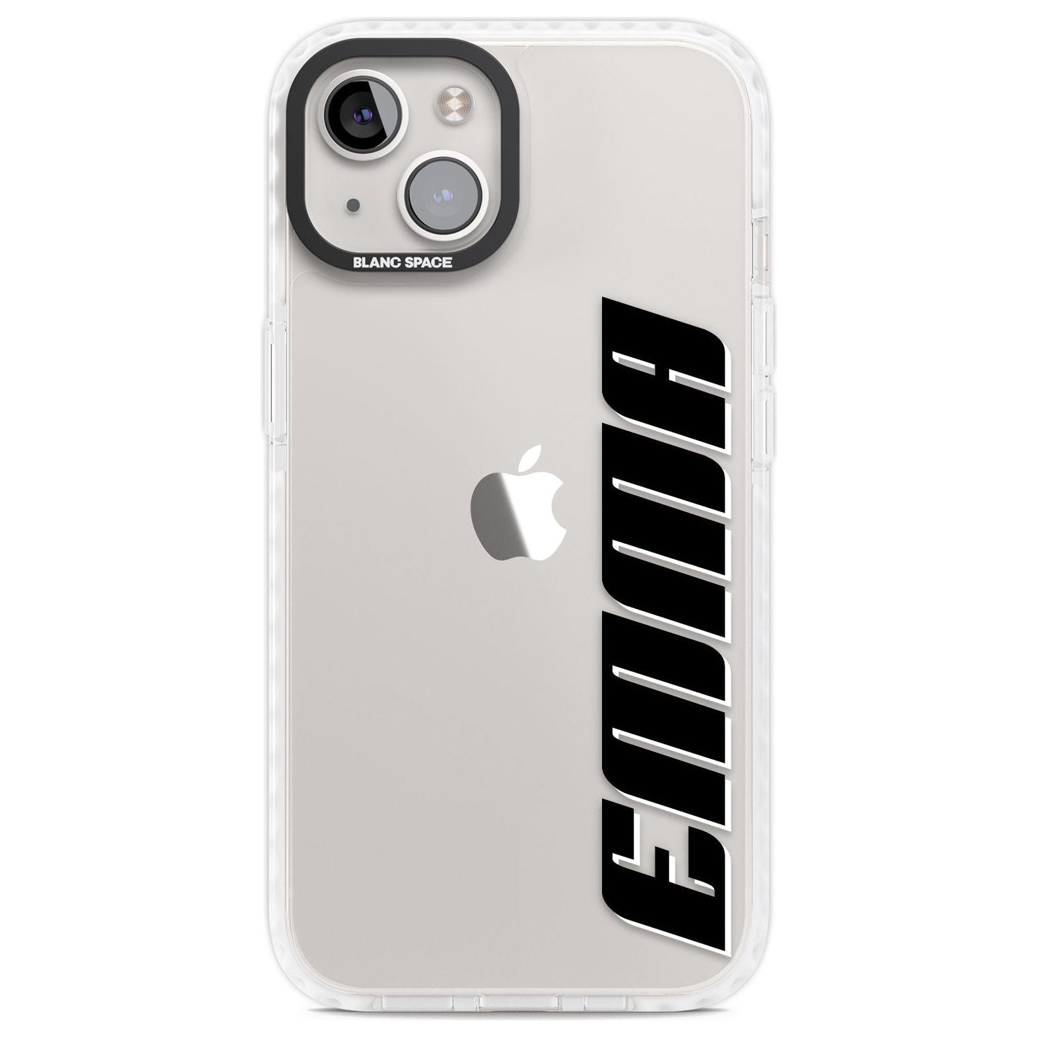 Personalised Clear Text 4A Custom Phone Case iPhone 13 / Impact Case,iPhone 14 / Impact Case,iPhone 15 Plus / Impact Case,iPhone 15 / Impact Case Blanc Space