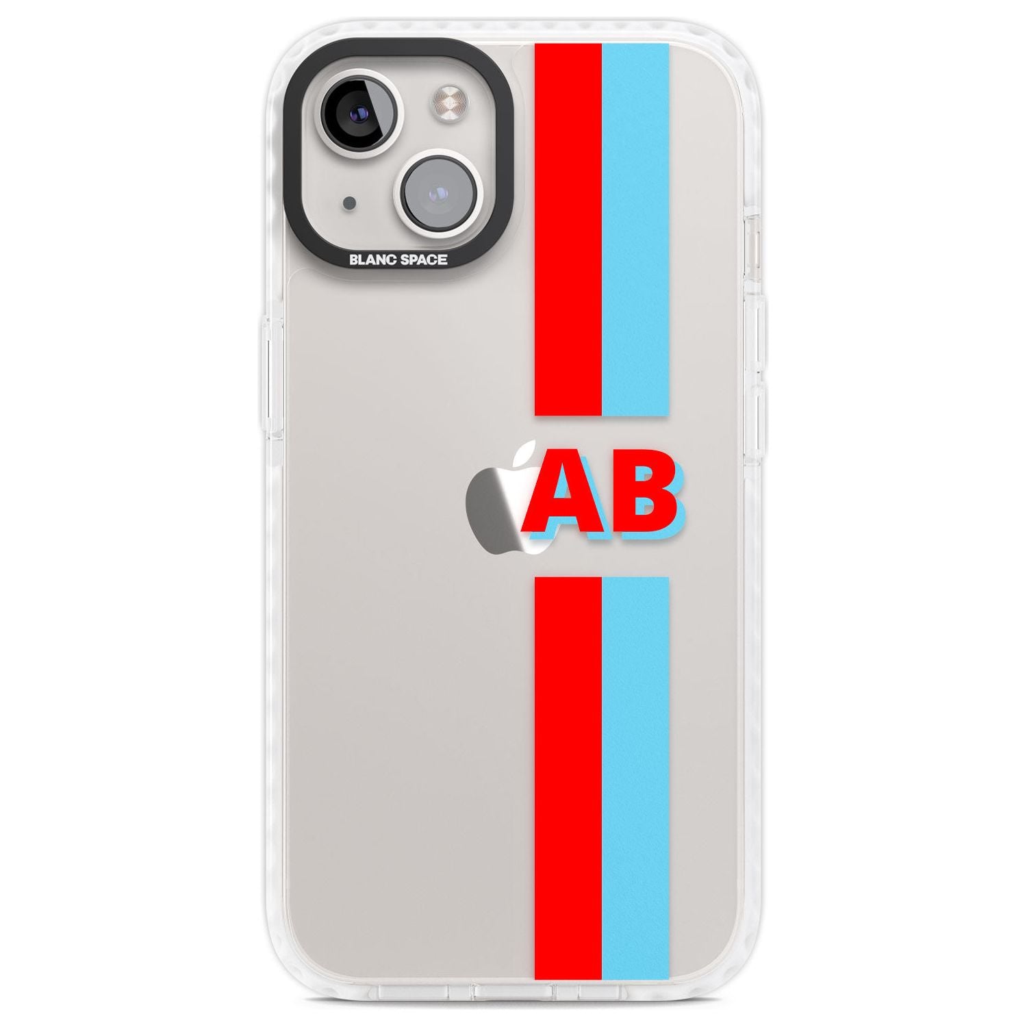 Personalised Clear Text 6B Custom Phone Case iPhone 13 / Impact Case,iPhone 14 / Impact Case,iPhone 15 Plus / Impact Case,iPhone 15 / Impact Case Blanc Space