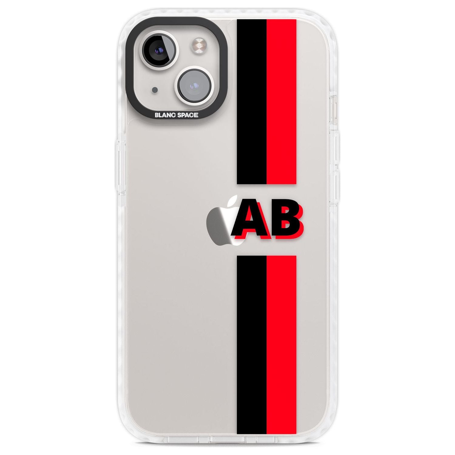 Personalised Clear Text 6C Custom Phone Case iPhone 13 / Impact Case,iPhone 14 / Impact Case,iPhone 15 Plus / Impact Case,iPhone 15 / Impact Case Blanc Space