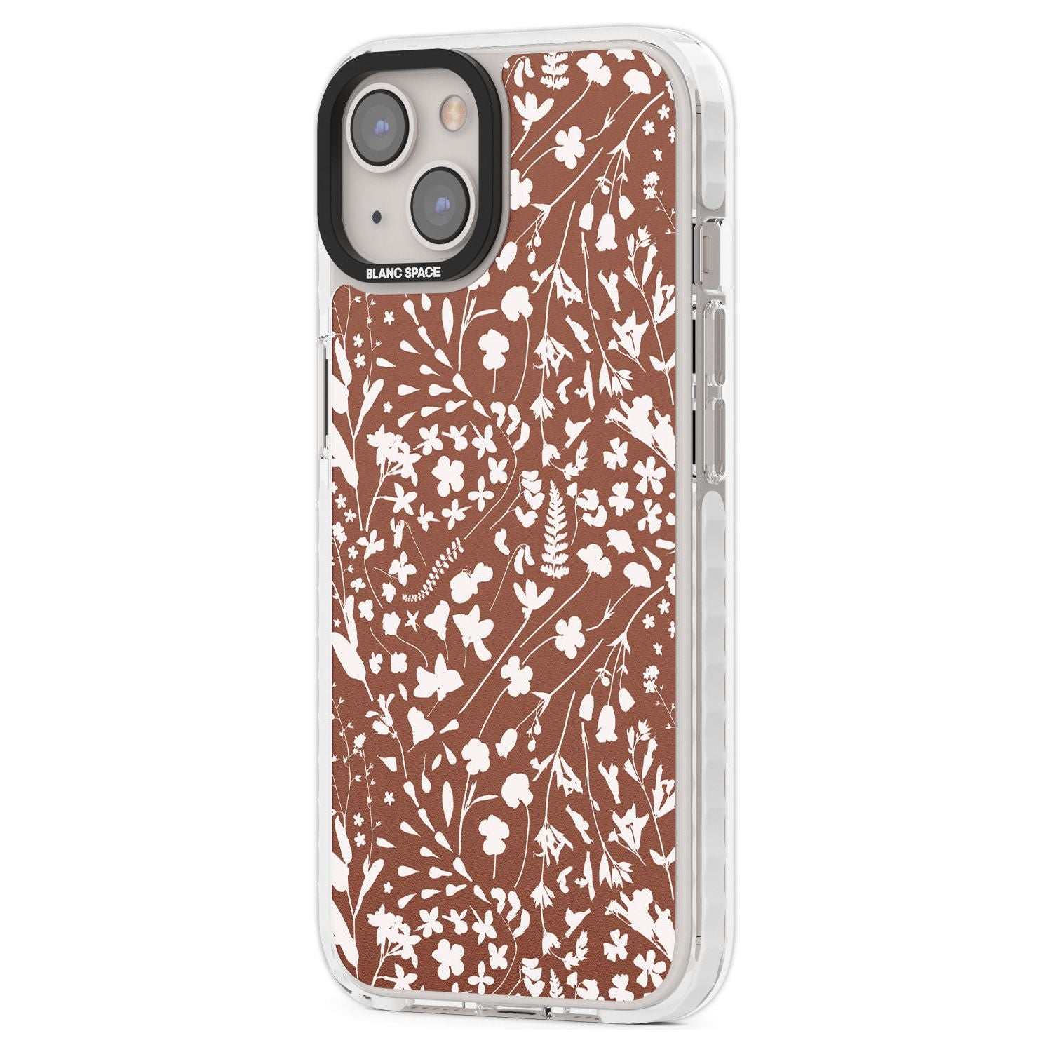 Wildflower Cluster On Terracotta