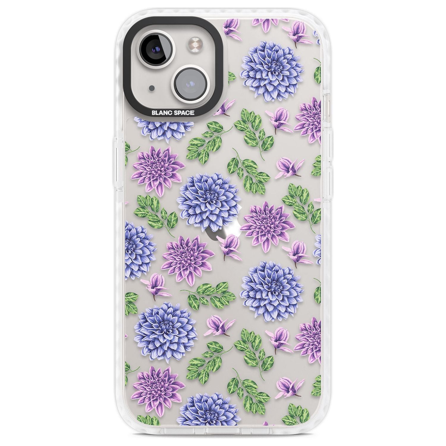 Purple Dahlias Floral