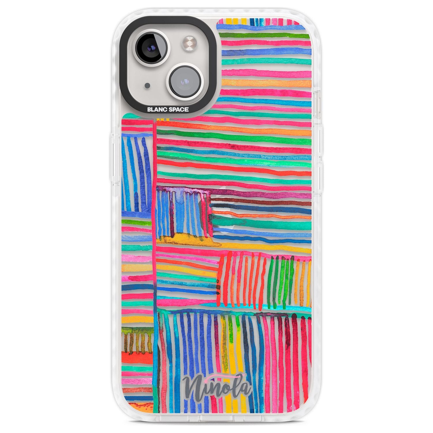 Vibrant Watercolor Lines